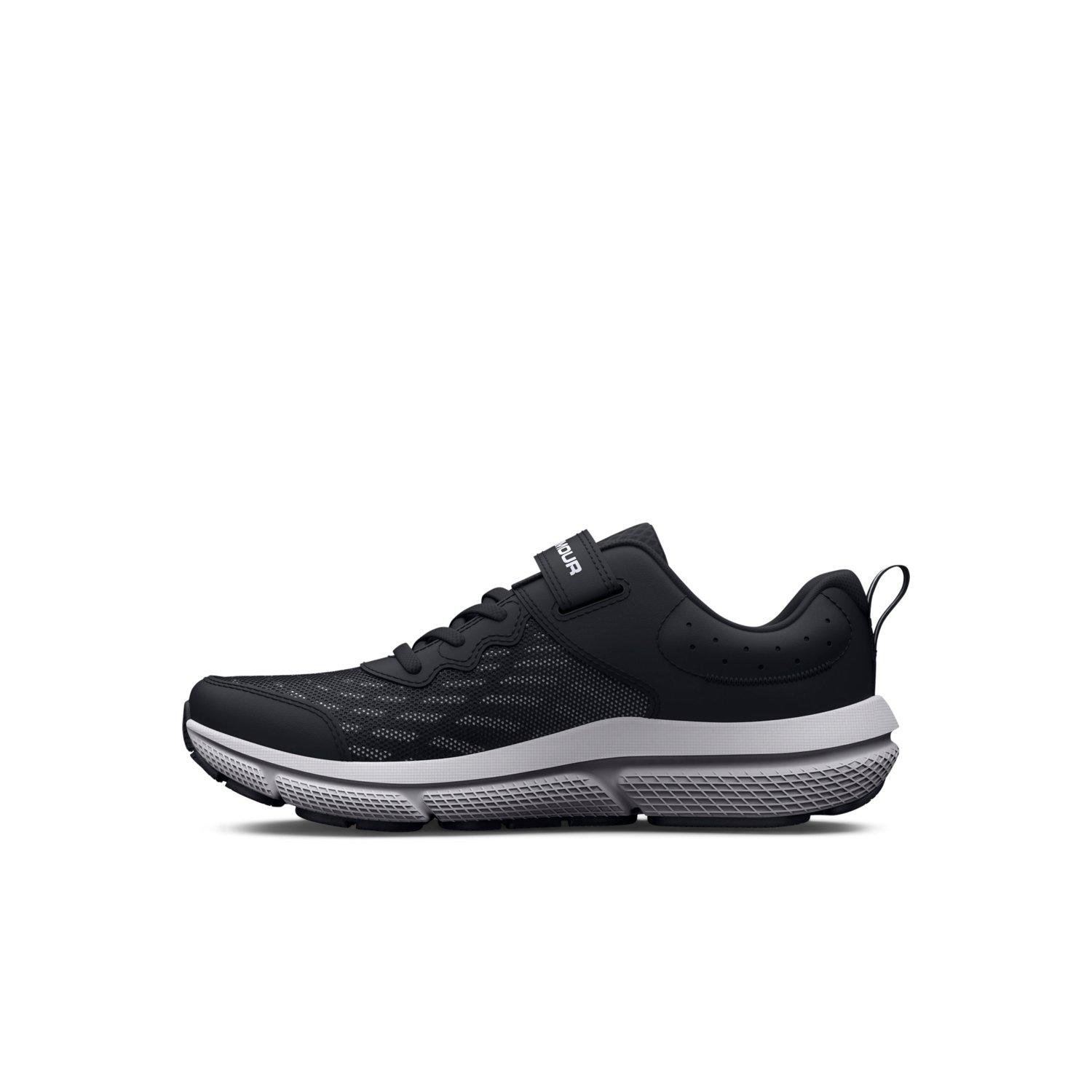 Under Armour Assert 10 Preschool Boys' "Black/White" Running Shoe