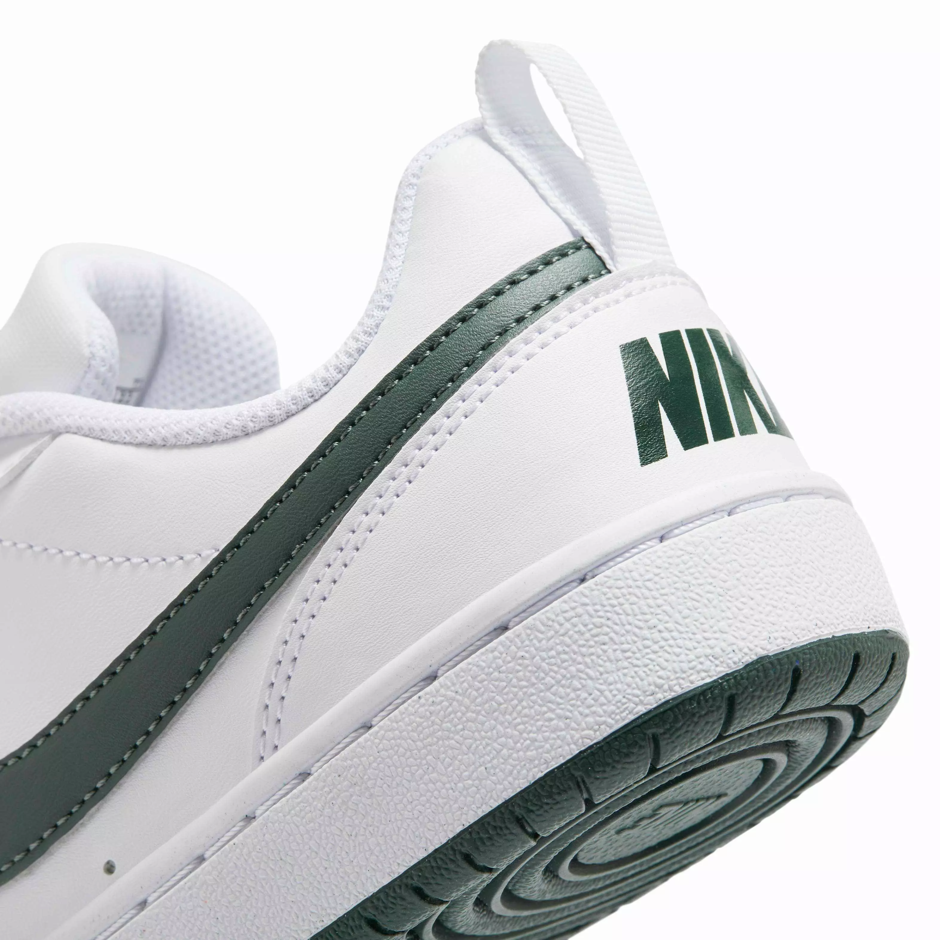 Nike Court Borough Low Recraft "White/Vintage Green" Grade School Boys' Shoe - WHITE/GREEN