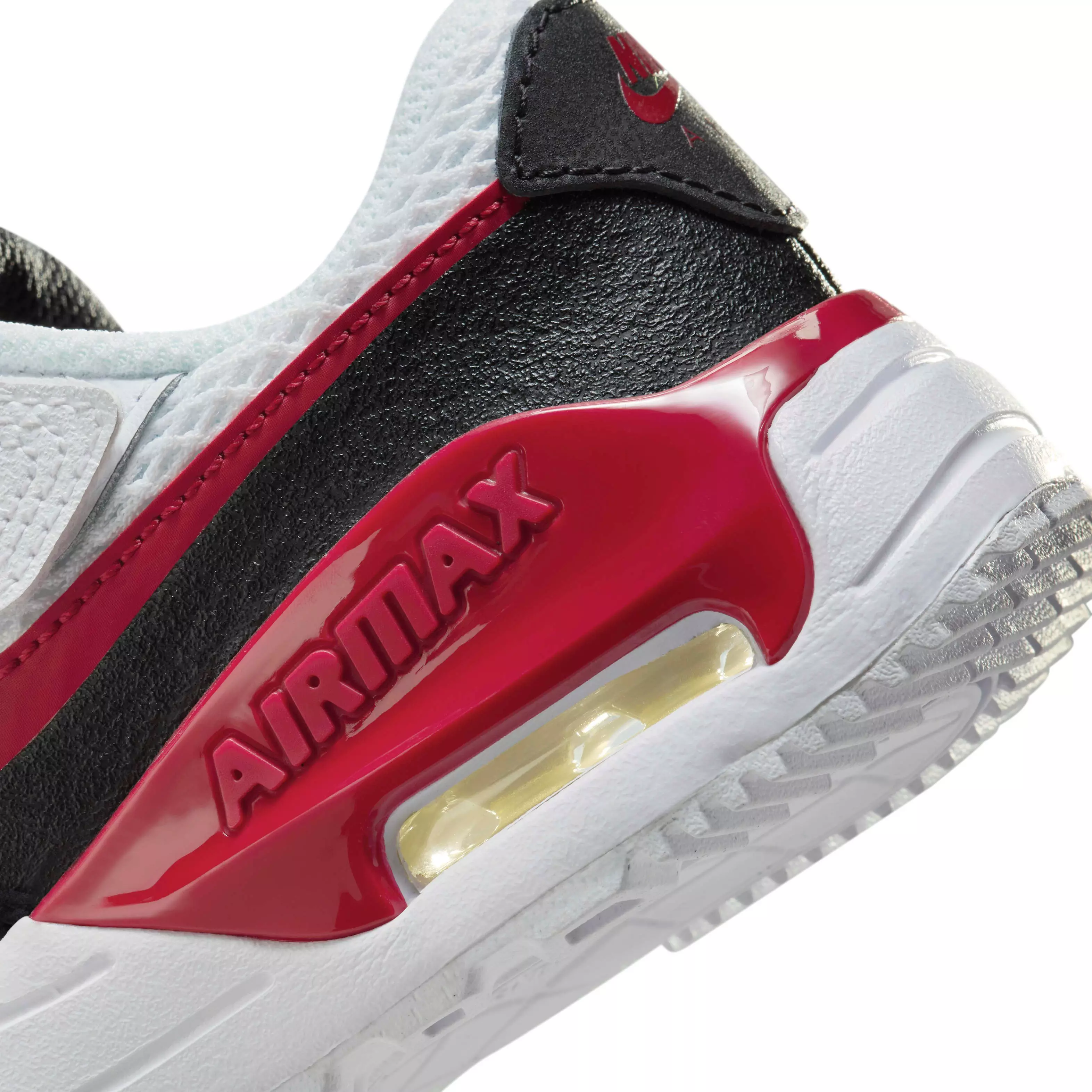 Nike Air Max SYSTM "White/Black/White/Gym Red" Preschool Boys' Shoe - WHITE/BLACK/WHITE/RED