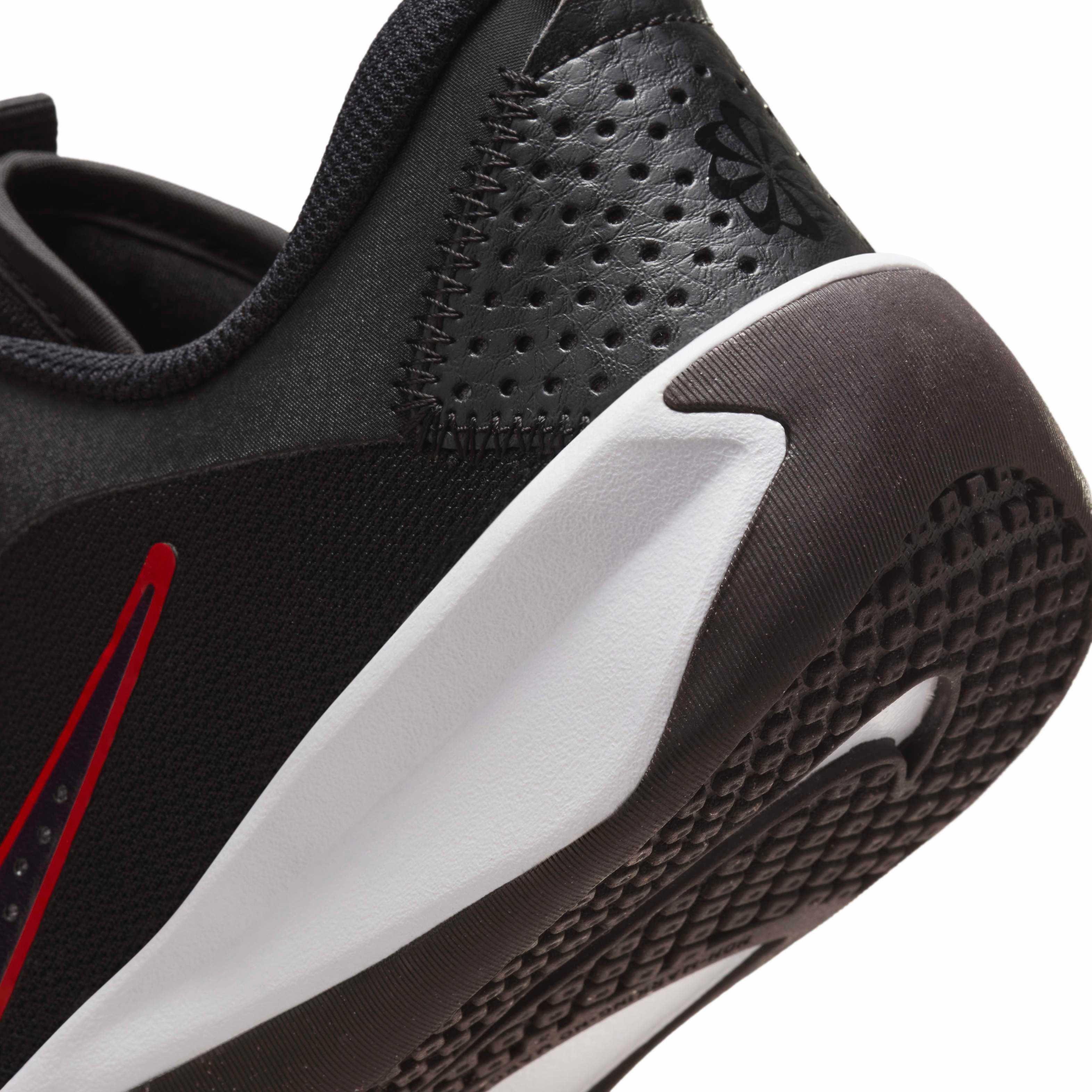 Nike Omni Multi-Court Grade School Boys' "Black/Gym Red/Cement Grey/Burgundy Ash" Shoe