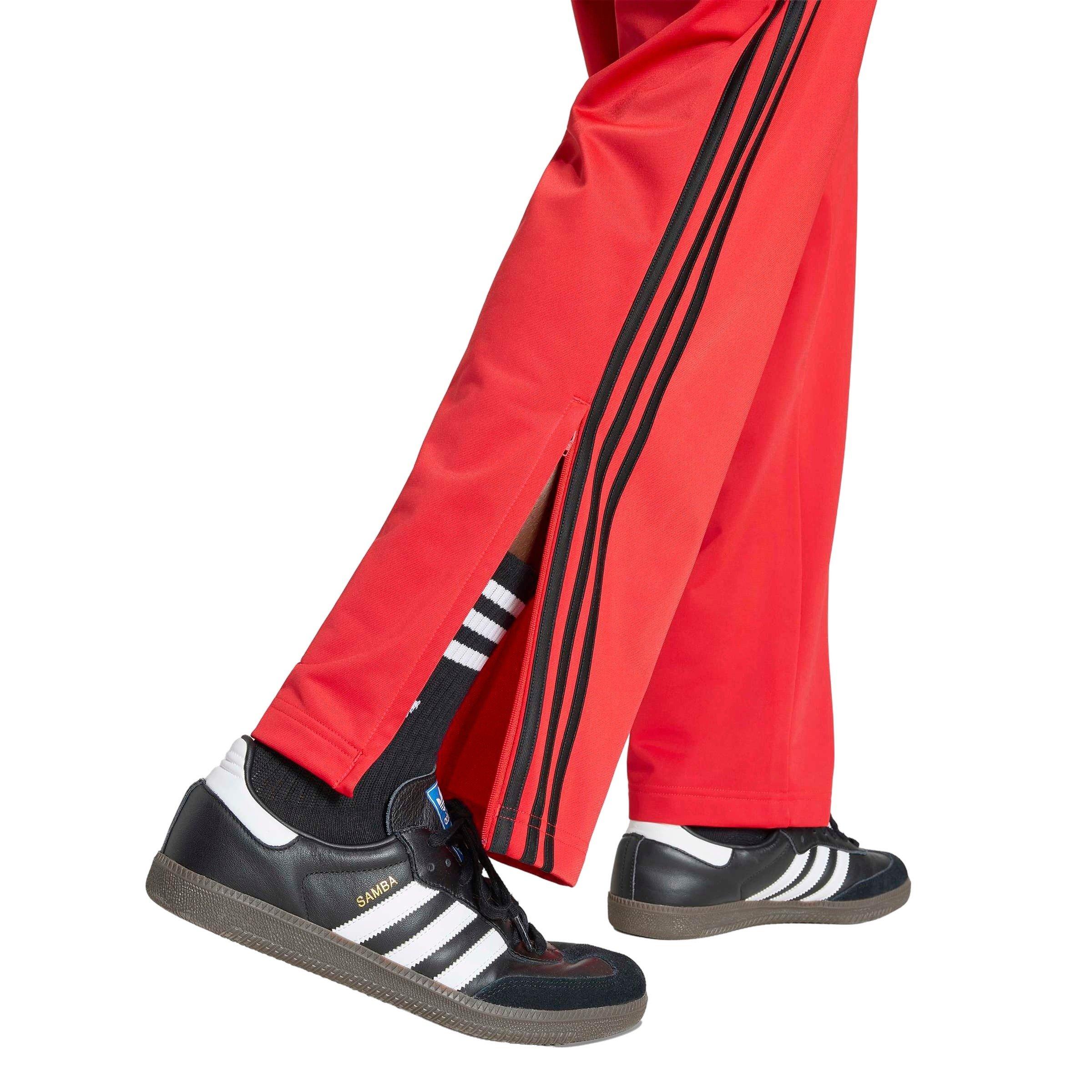 adidas Originals Men's Firebird Track Pants - Red/Black - RED/BLACK Thumbnail View 4