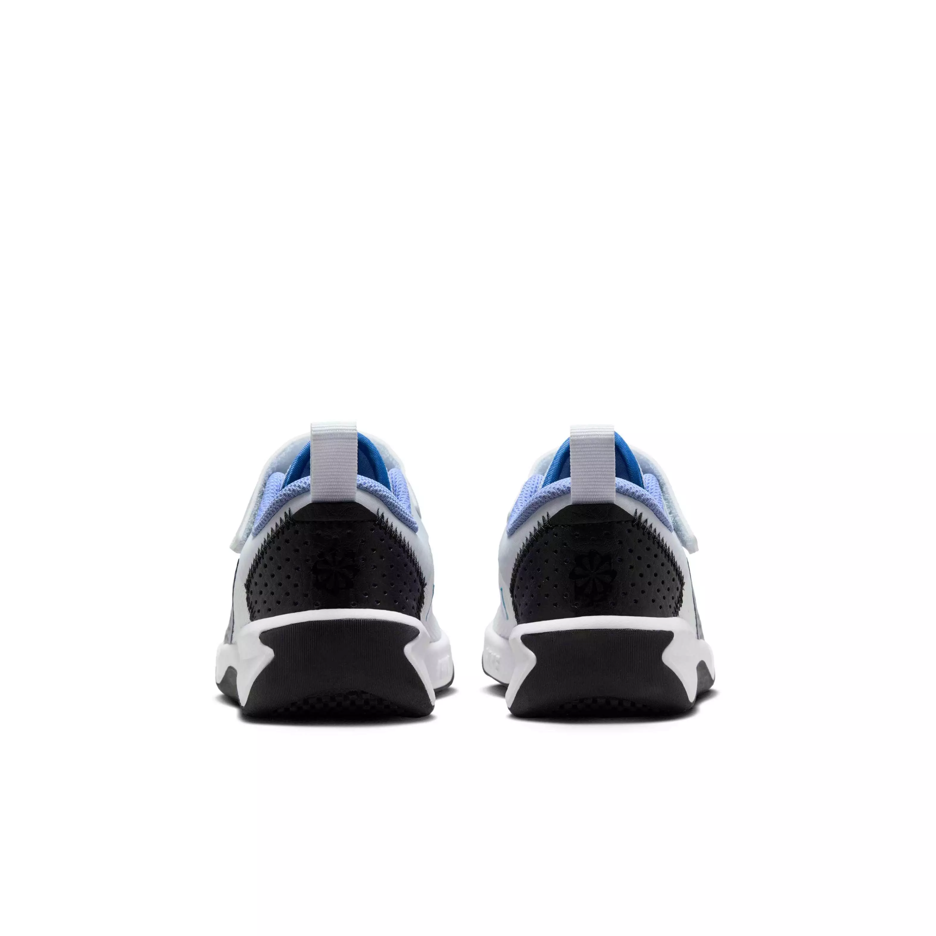 Nike Omni Multi-Court "Football Grey/Black/Astronomy Blue/Royal Pulse" Preschool Boys' Shoe - GREY/BLACK/BLUE/ROYAL