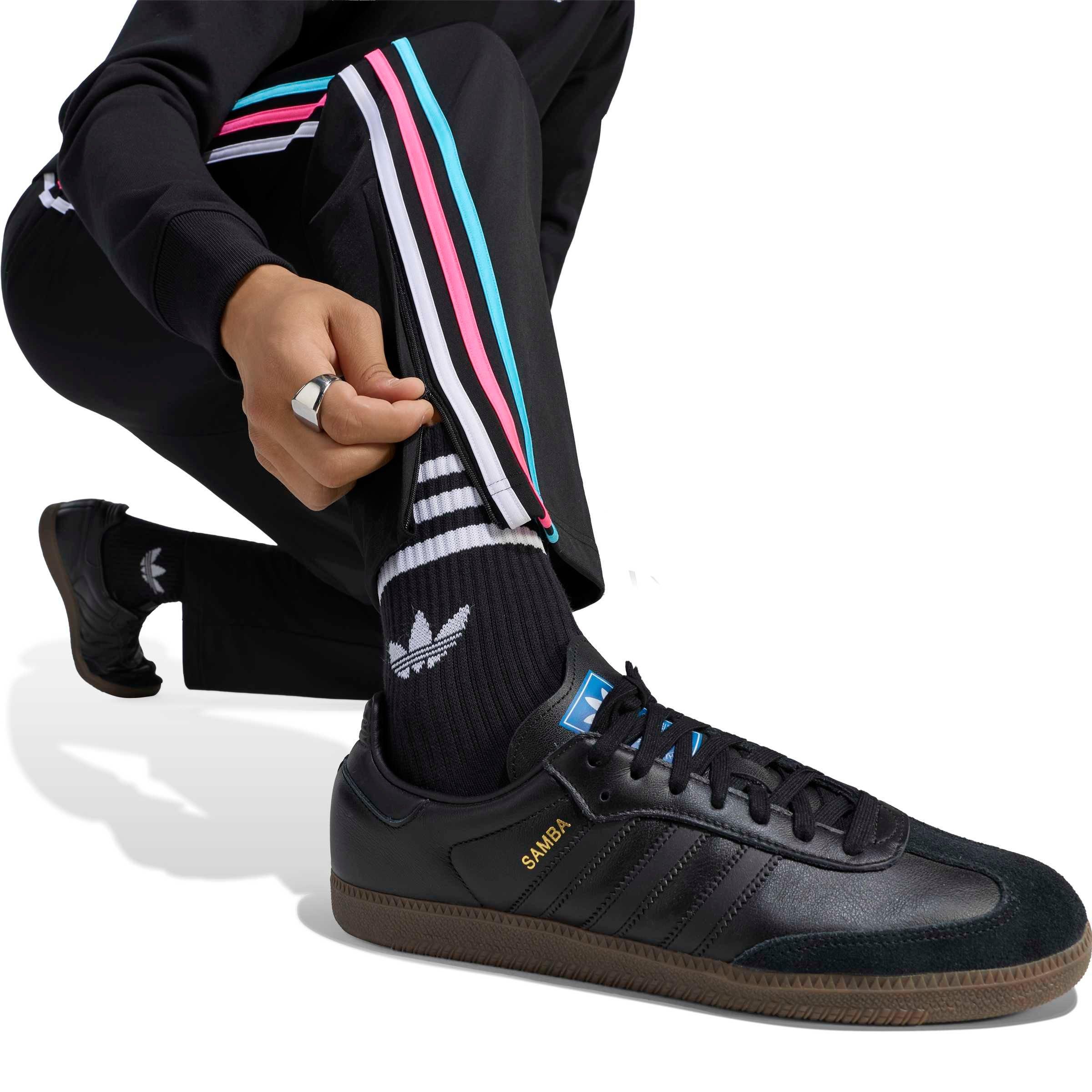 adidas Originals Men's Firebird Track Tracksuit Bottoms - Black - BLACK
