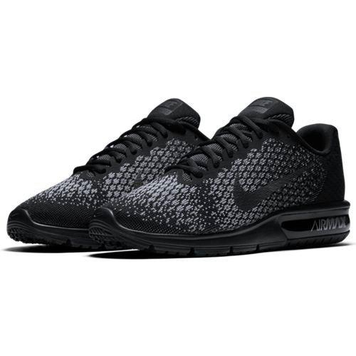 nike air max sequent 2 black and white