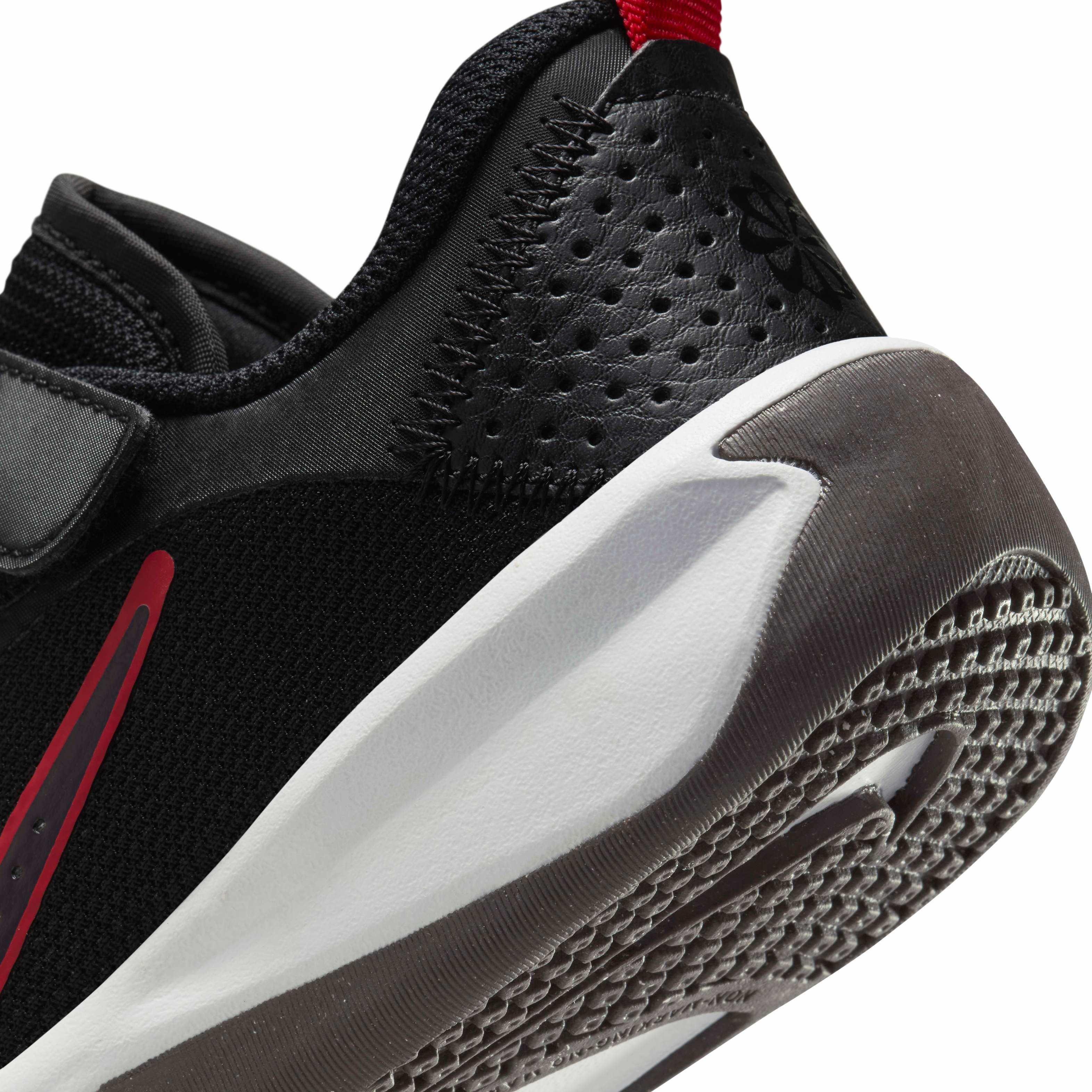 Nike Omni Multi-Court "Black/Gym Red/Cement Grey/Burgundy Ash" Preschool Boys' Shoe - BLACK/RED/GREY/BURGUNDY Thumbnail View 8