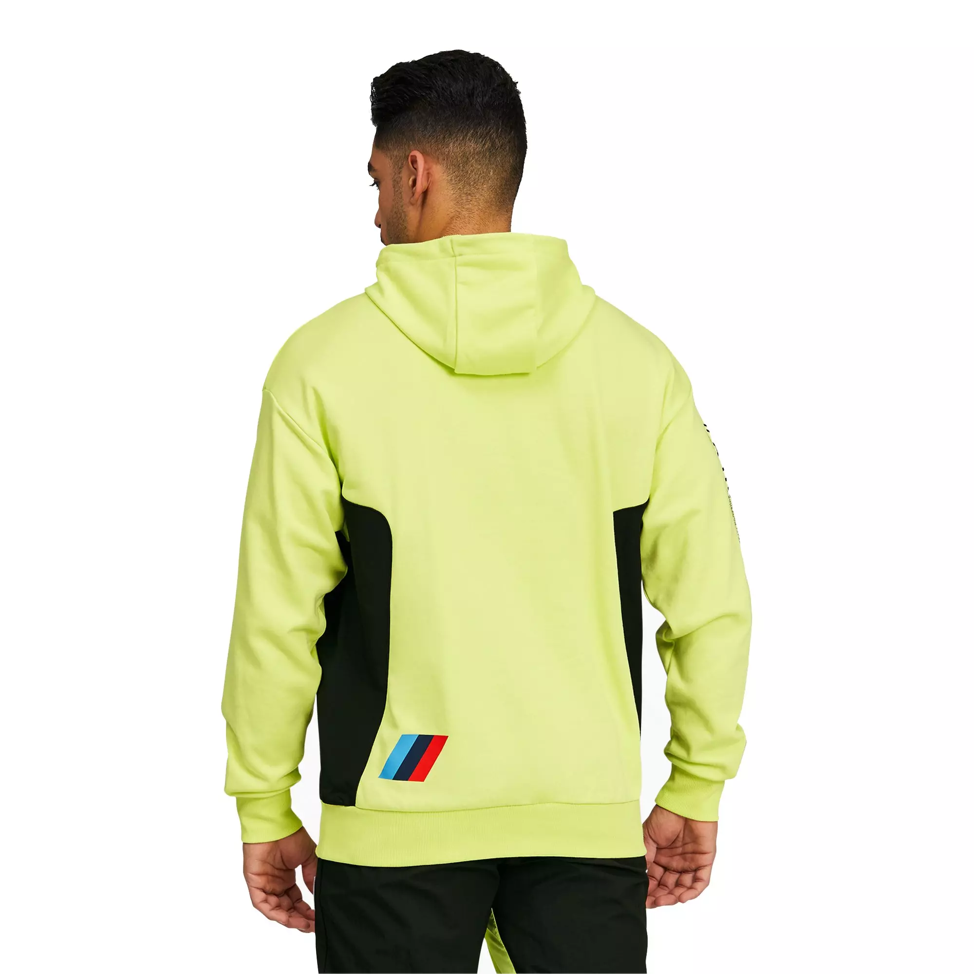 Puma Men's Yellow BMW M Motorsport Street Hoodie - YELLOW