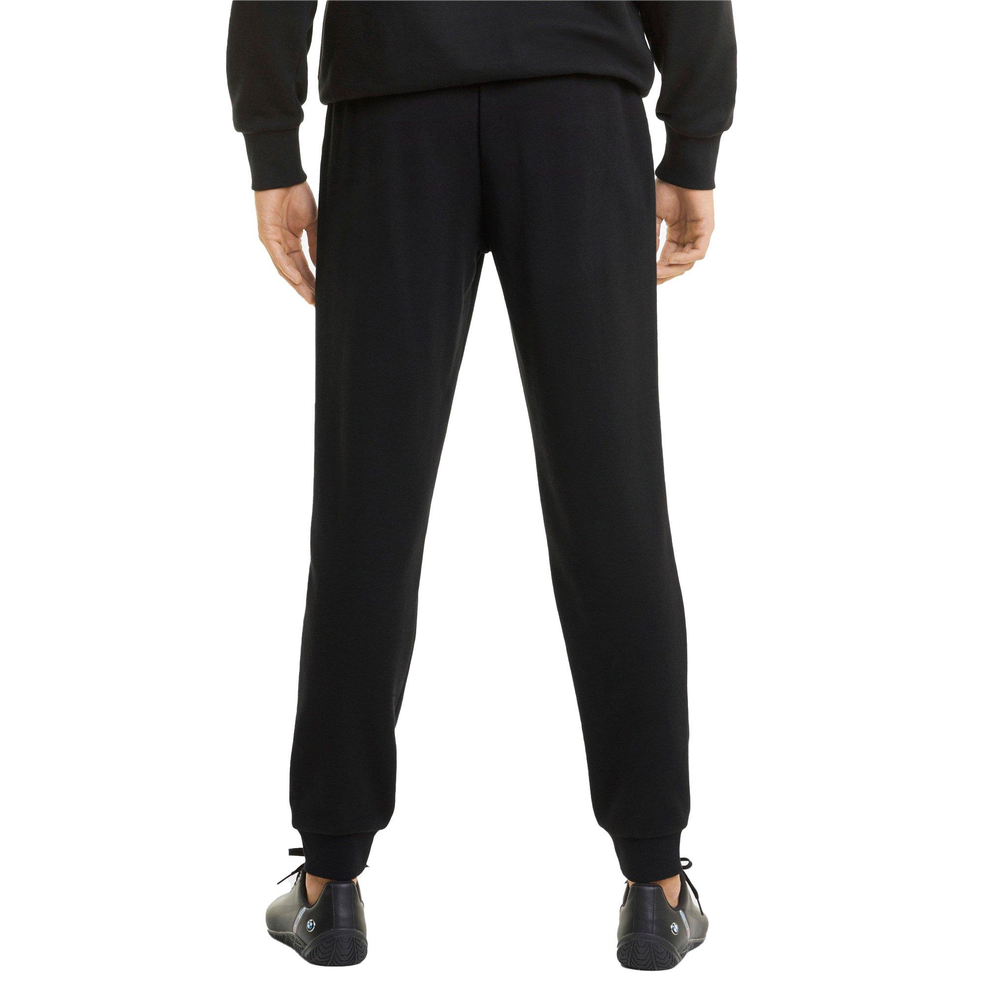 PUMA Men's Black BMW M Motorsport Essentials Sweatpants - BLACK Thumbnail View 2