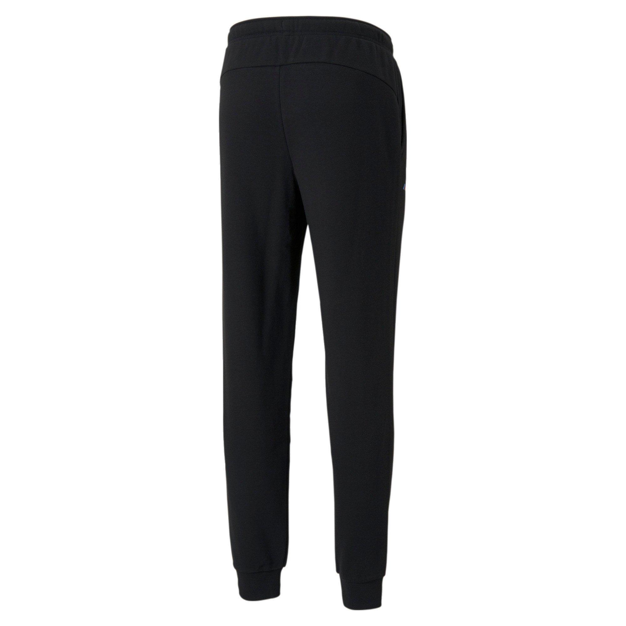 PUMA Men's Black BMW M Motorsport Essentials Sweatpants - BLACK Thumbnail View 5