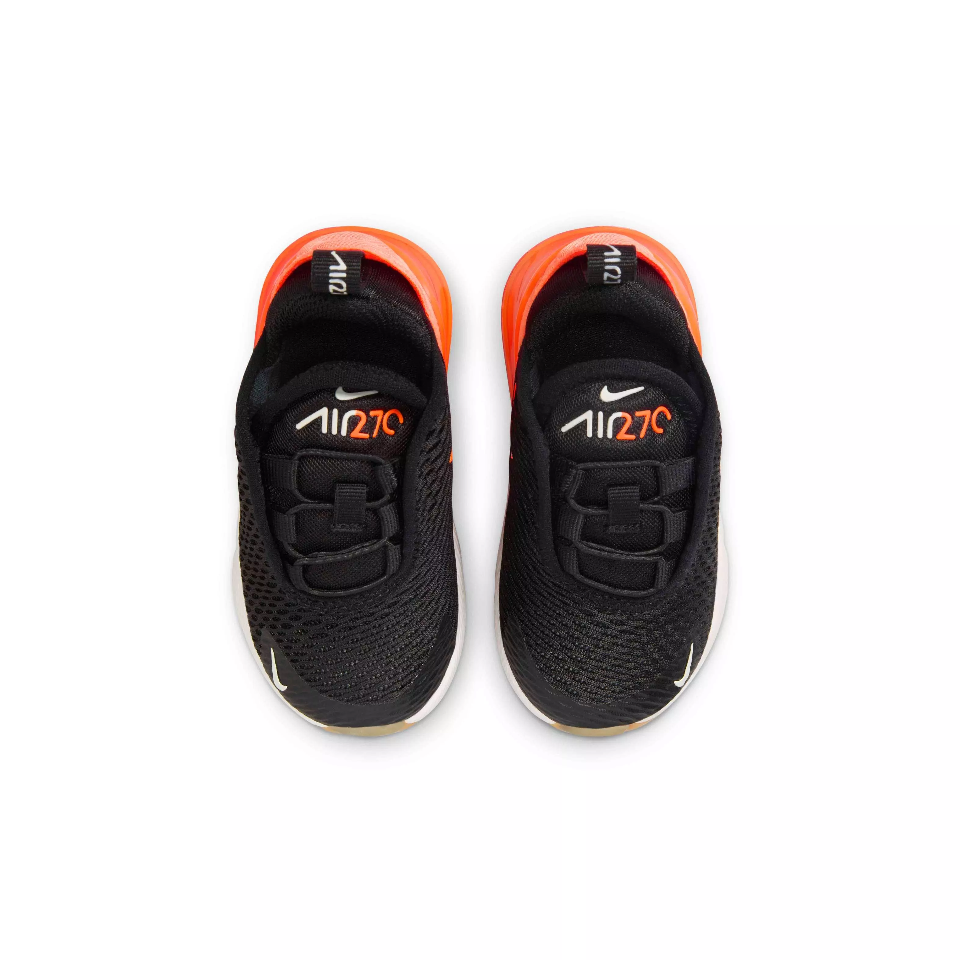 Nike Air Max 270 "Black/Bright Crimson/Phantom/Total Orange" Infant Boys' Shoe - BLACK/CRIMSON/PHANTOM/ORANGE