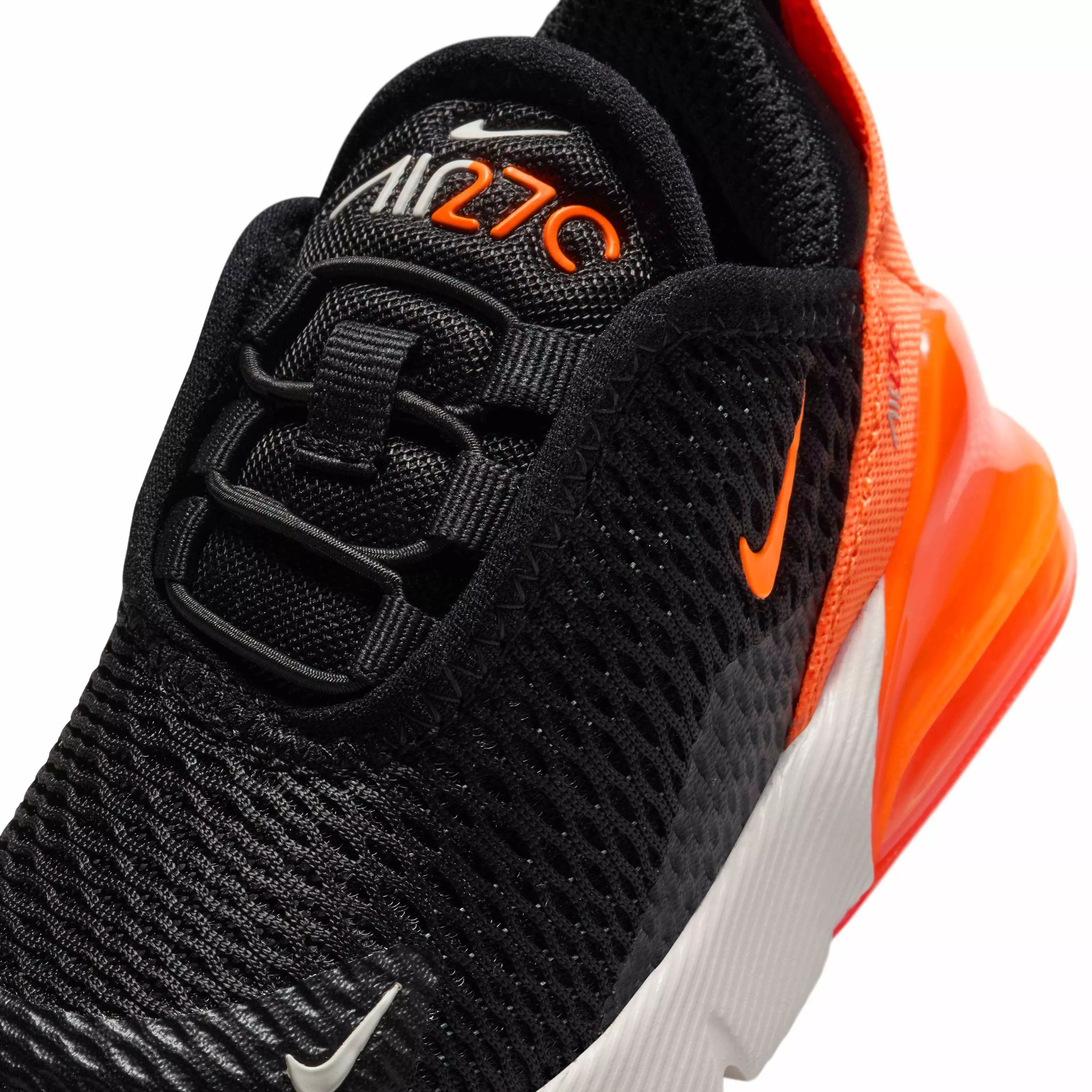 Nike Air Max 270 "Black/Bright Crimson/Phantom/Total Orange" Infant Boys' Shoe - BLACK/CRIMSON/PHANTOM/ORANGE