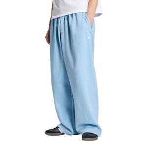 adidas Originals Men's Trefoil Essentials Melange Baggy Open Hem Joggers - Light Blue