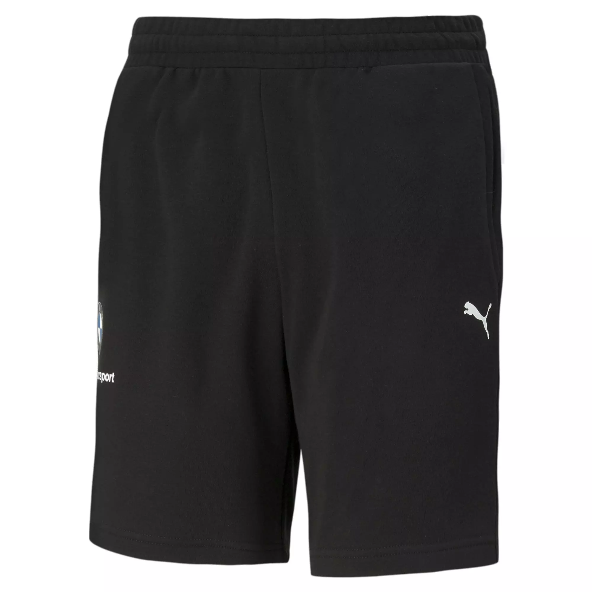 Puma Men's Black BMW M Motorsport Essential Sweat Shorts - BLACK