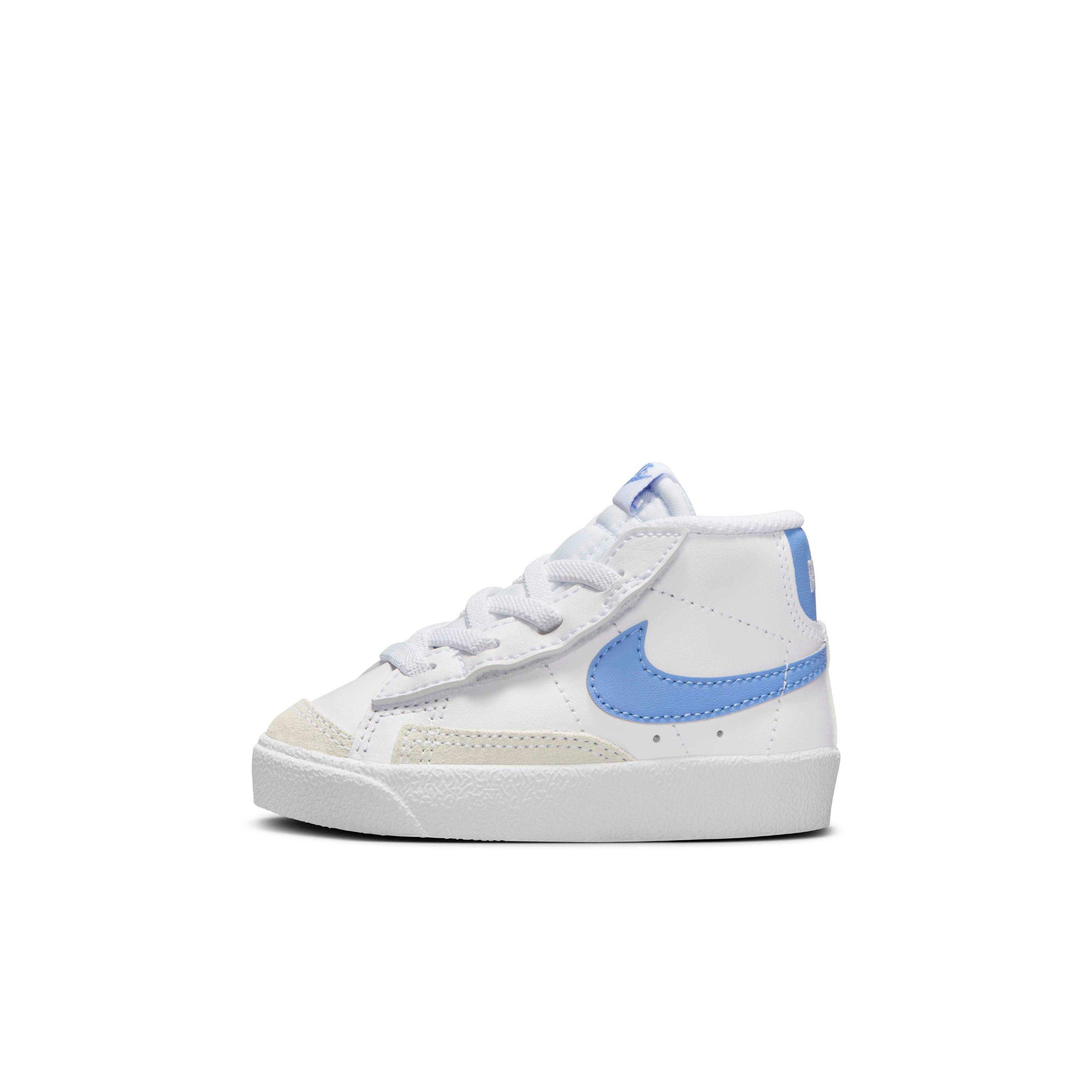 Nike Blazer Mid '77 Infant Boys' "White/Royal Pulse" Shoe