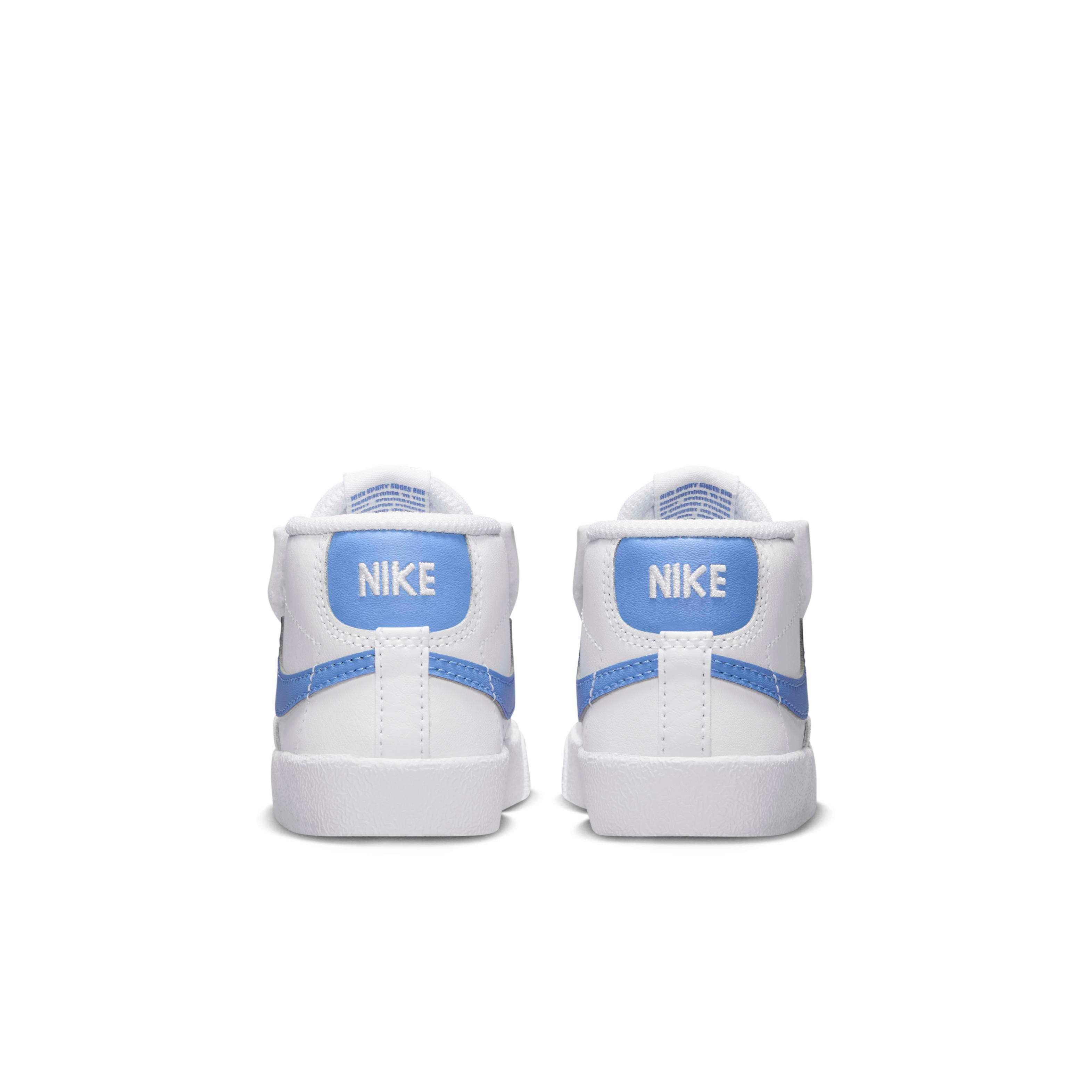 Nike Blazer Mid '77 Infant Boys' "White/Royal Pulse" Shoe