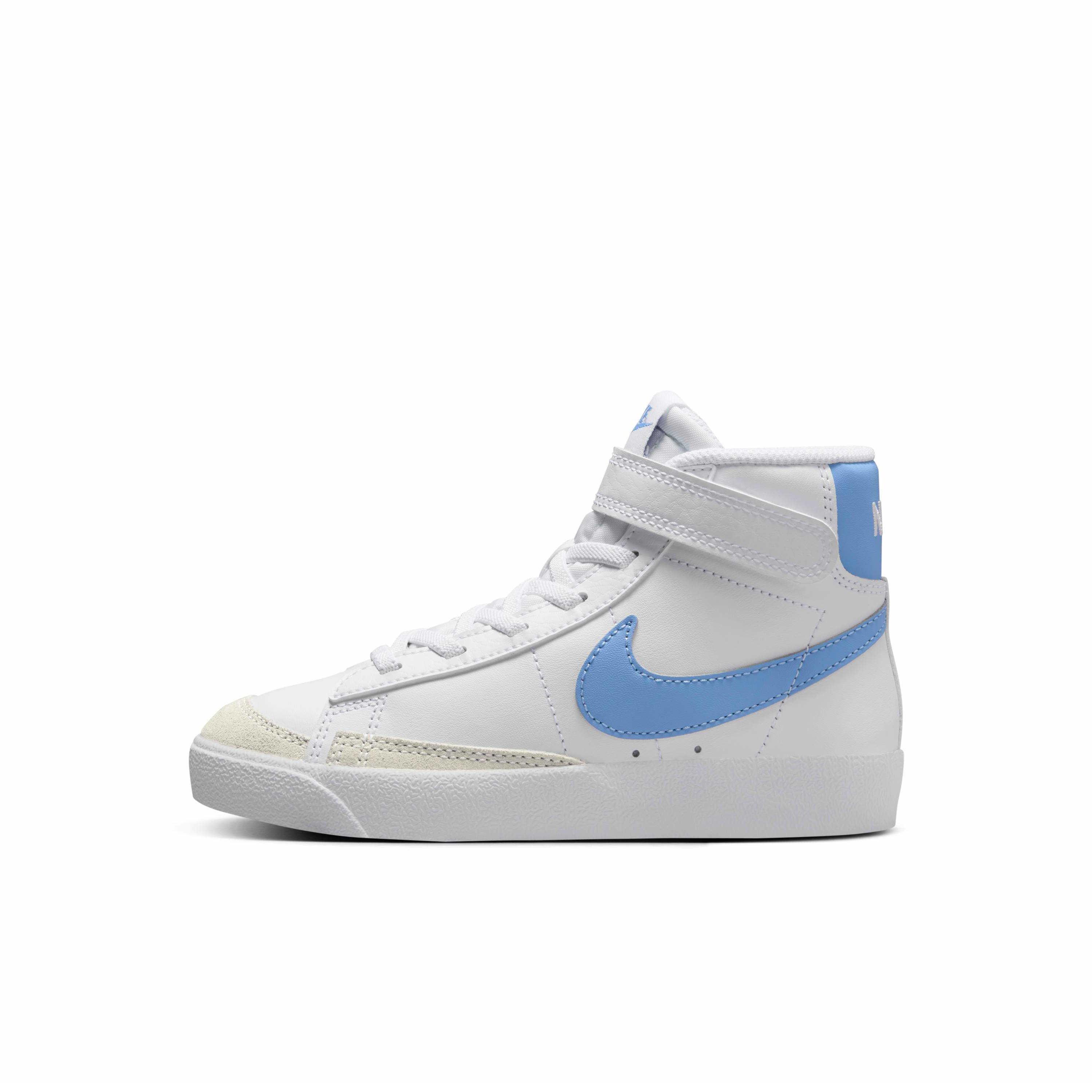 Nike Blazer Mid '77 Preschool Boys' "White/Royal Pulse" Shoe