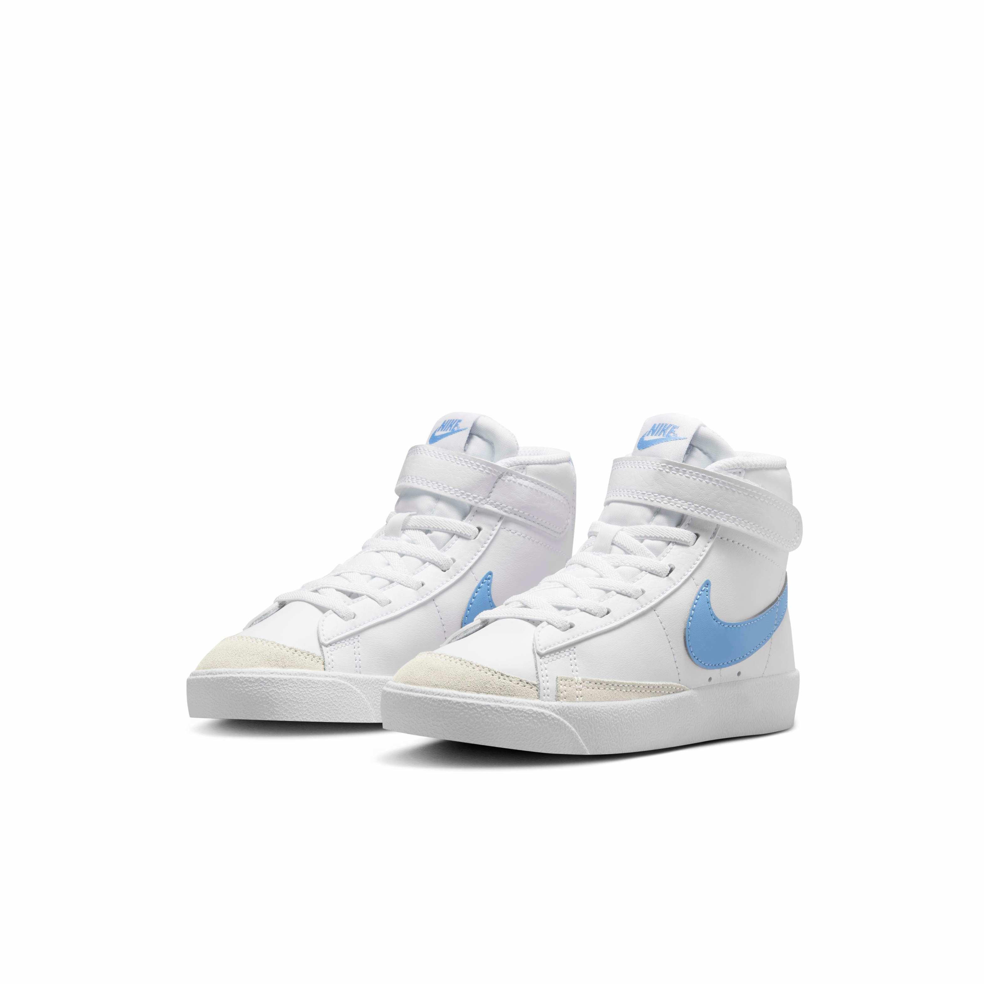 Nike Blazer Mid '77 Preschool Boys' "White/Royal Pulse" Shoe