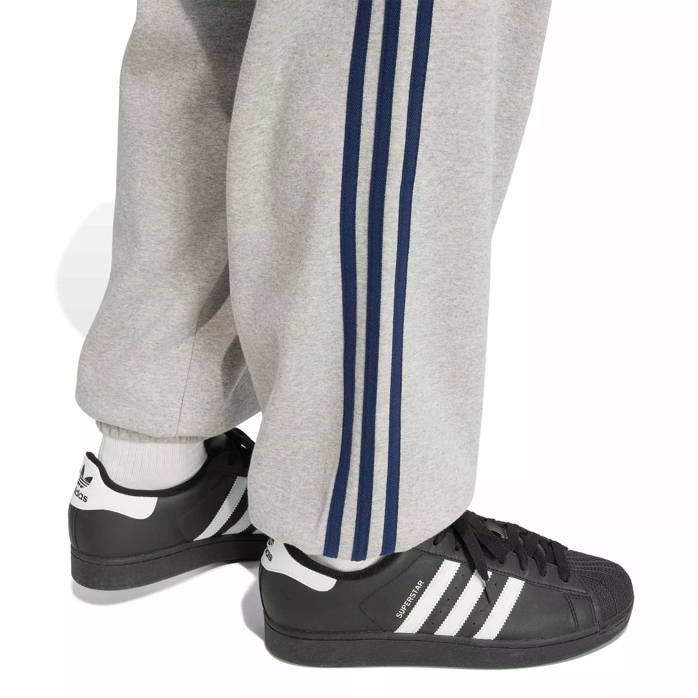 adidas Originals Men's adicolor 3-Stripes Cuffed Joggers - Grey - GREY