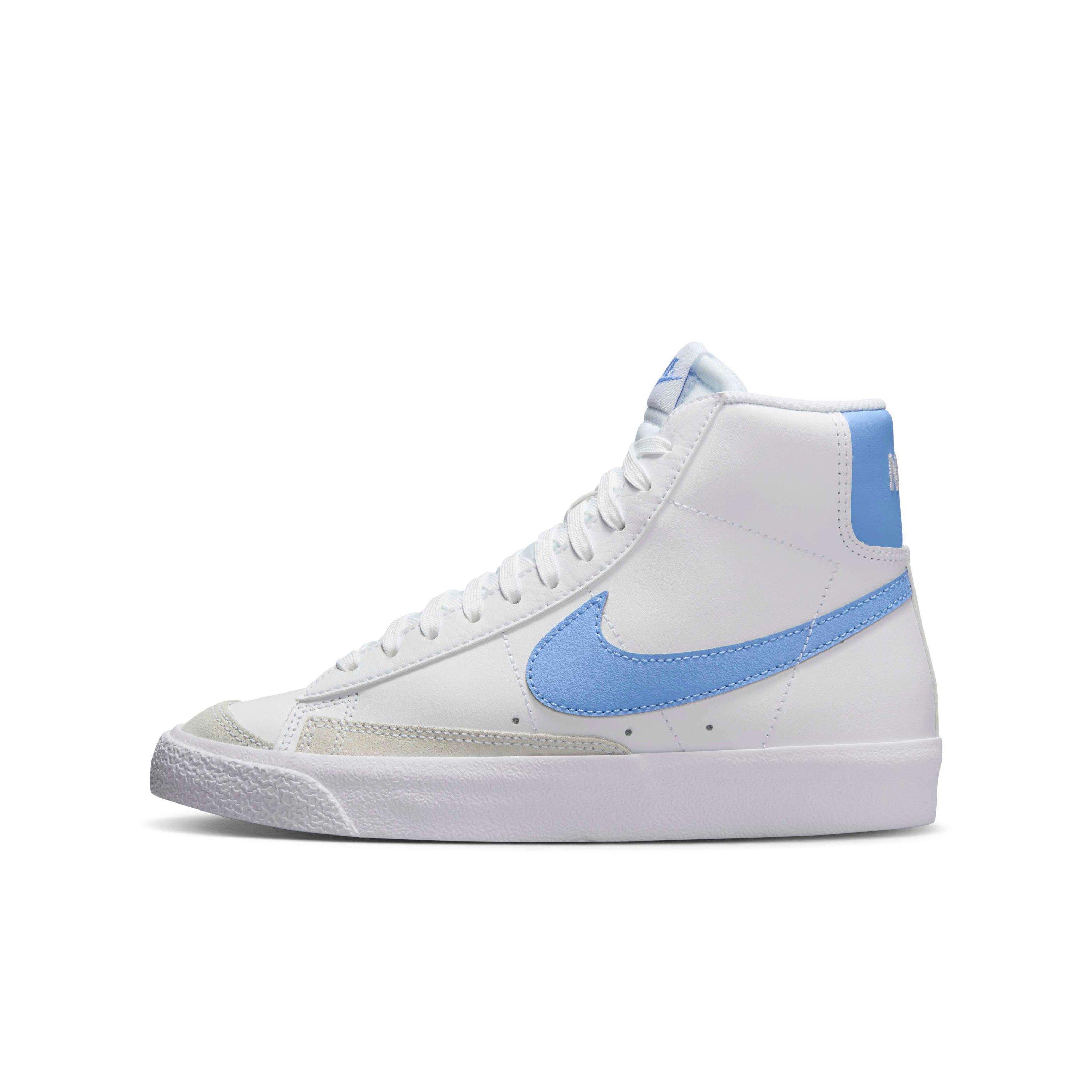 Nike Blazer Mid '77 Grade School Boys' "White/Royal Pulse" Shoe