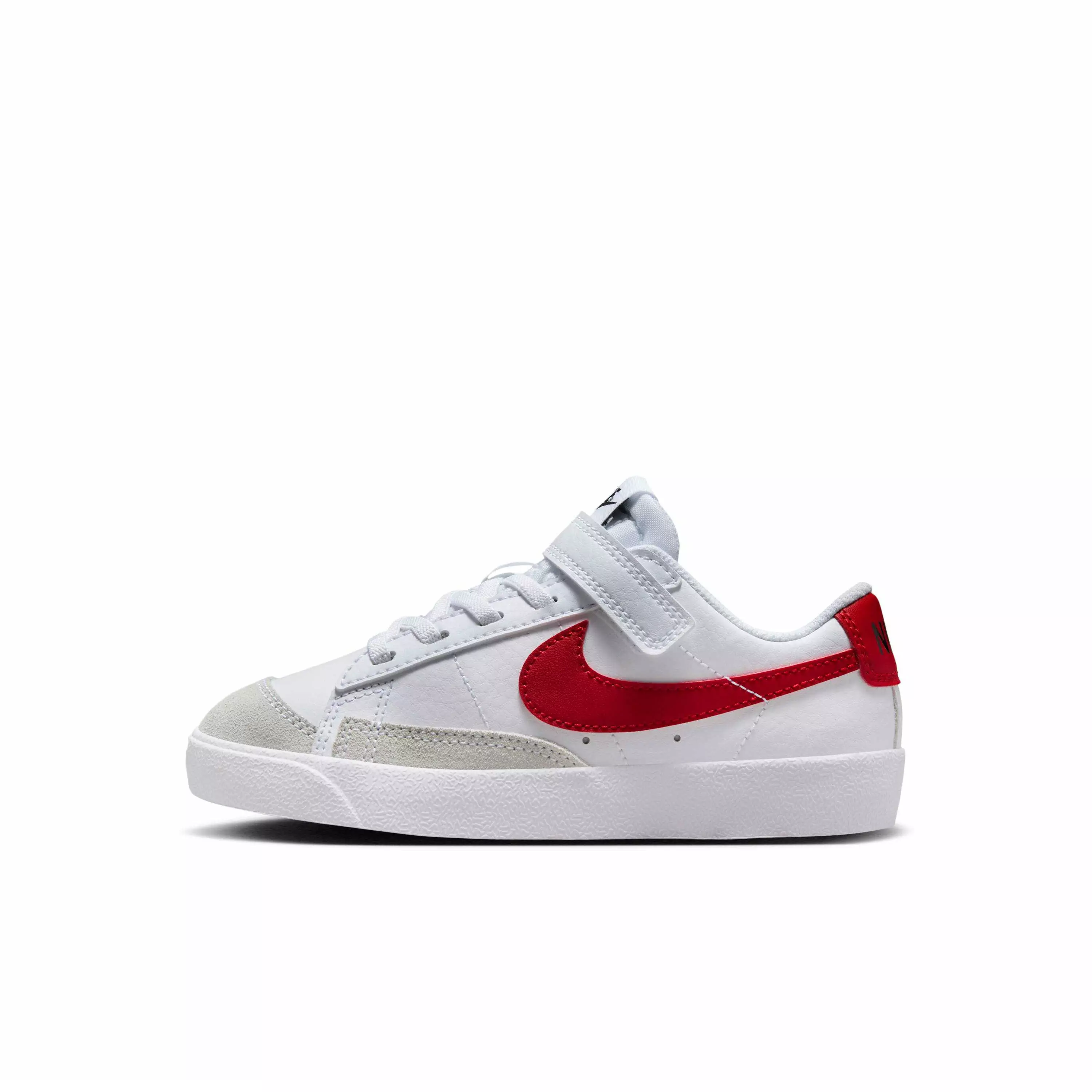 Nike Blazer Low '77 "White/Black/Gym Red" Preschool Boys' Shoe - WHITE/BLACK/RED