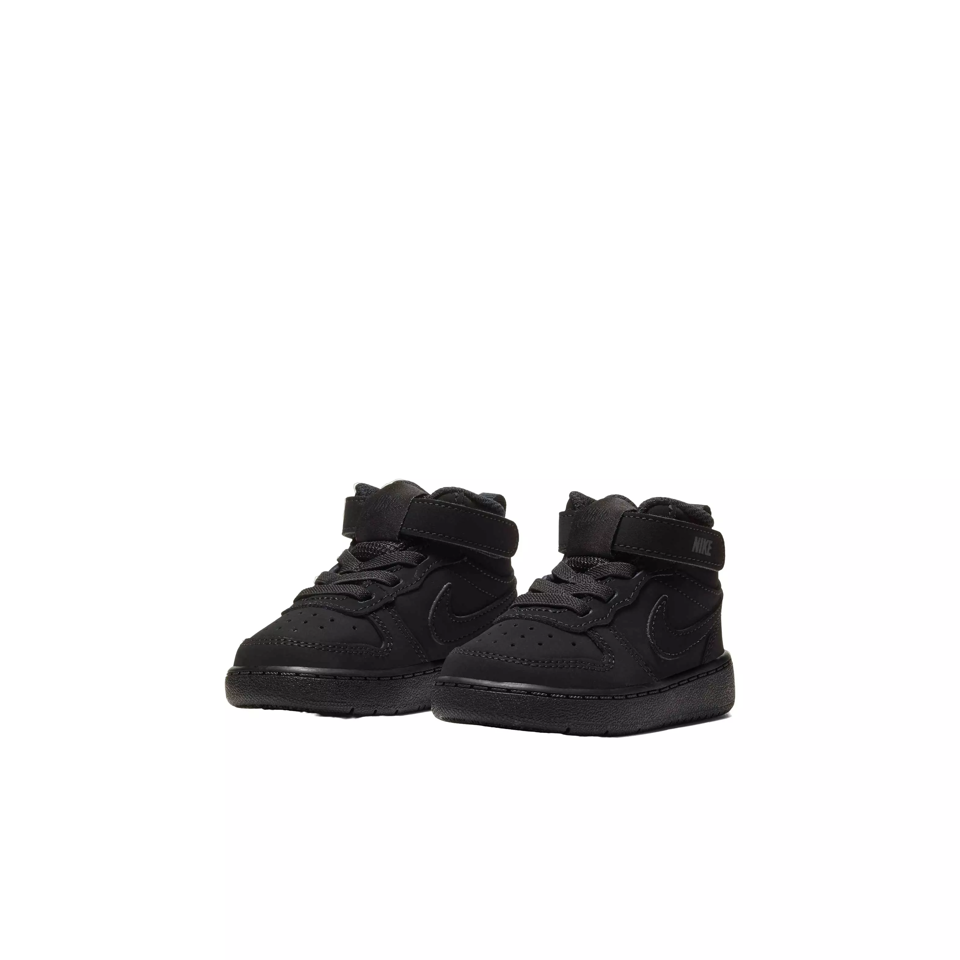 Nike Court Borough Mid 2 "Black/Black/Black" Infant Boys' Shoe - BLACK/BLACK/BLACK