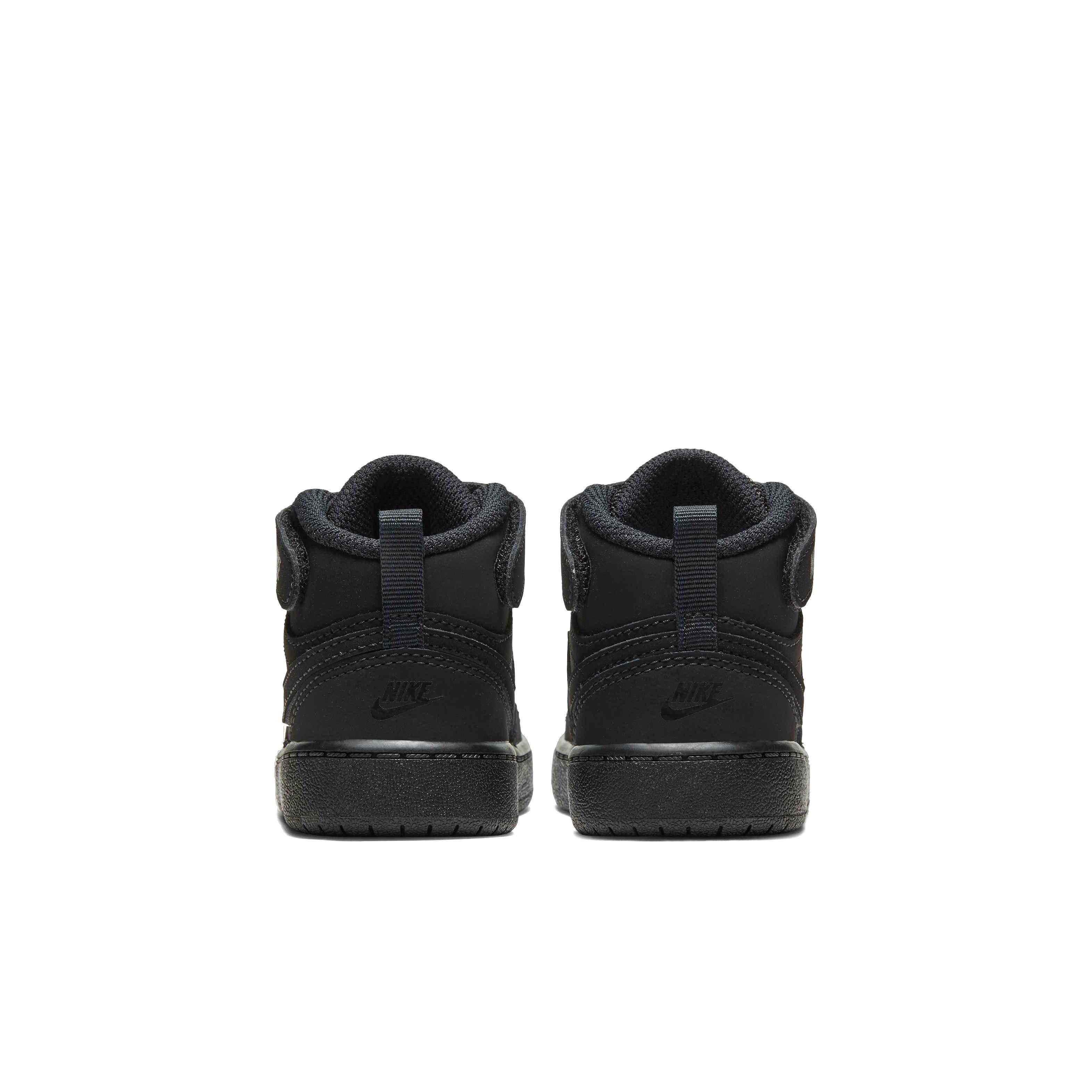 Nike Court Borough Mid 2 "Black/Black/Black" Infant Boys' Shoe - BLACK/BLACK/BLACK Thumbnail View 5