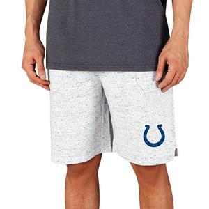 College Concepts Men's Indianapolis Colts Throttle Shorts - White/Charcoal