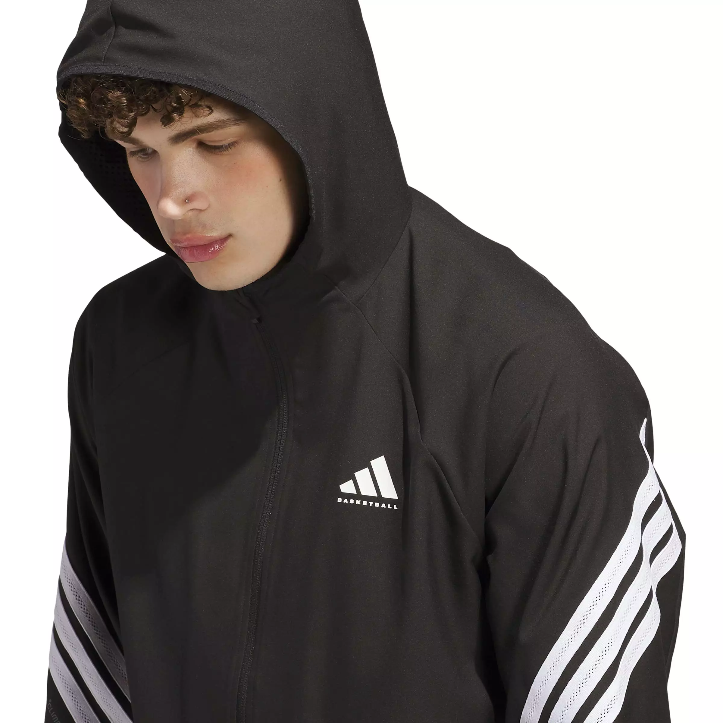 adidas Men's Crazy Lite Basketball Jersey - Black - BLACK