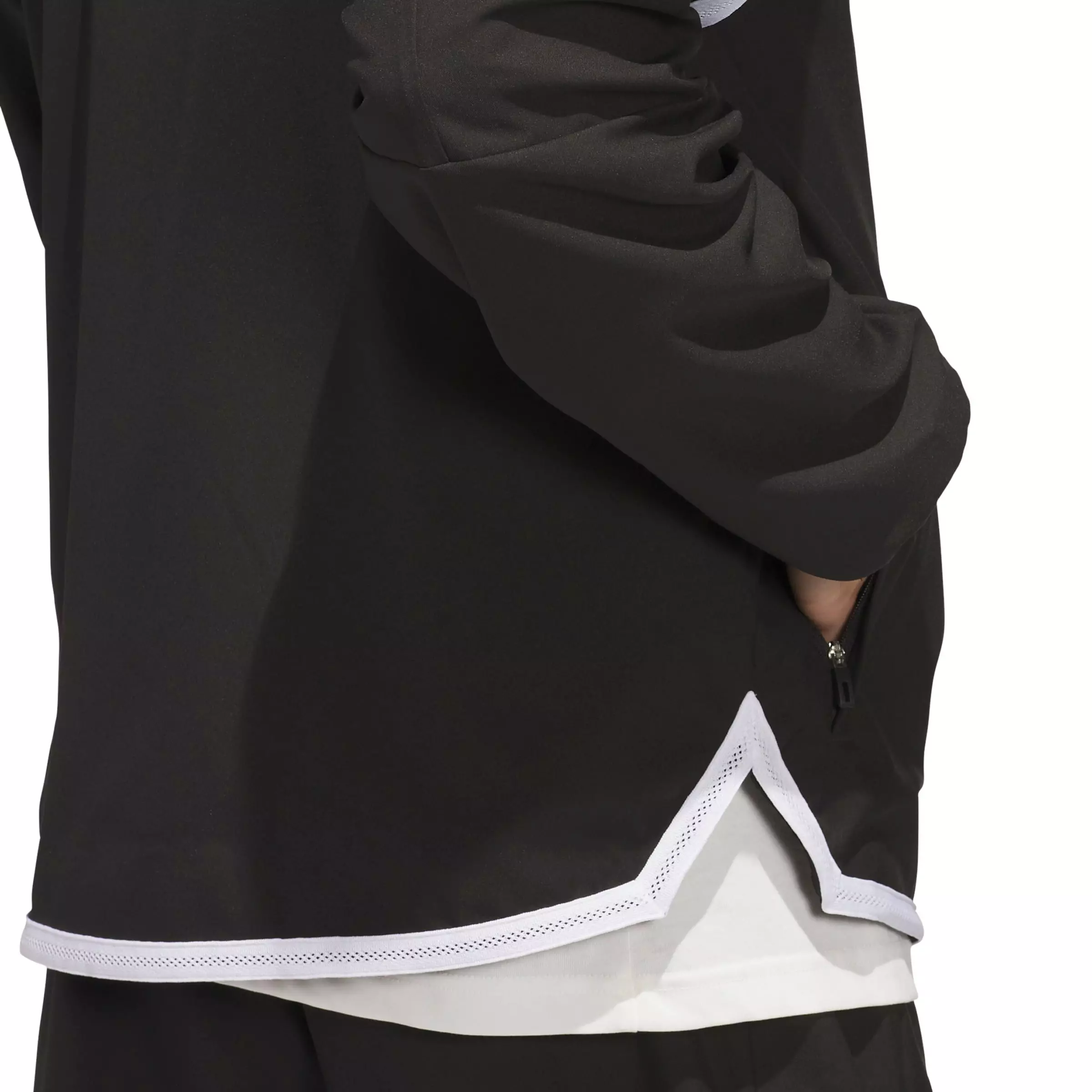 adidas Men's Crazy Lite Basketball Jersey - Black - BLACK