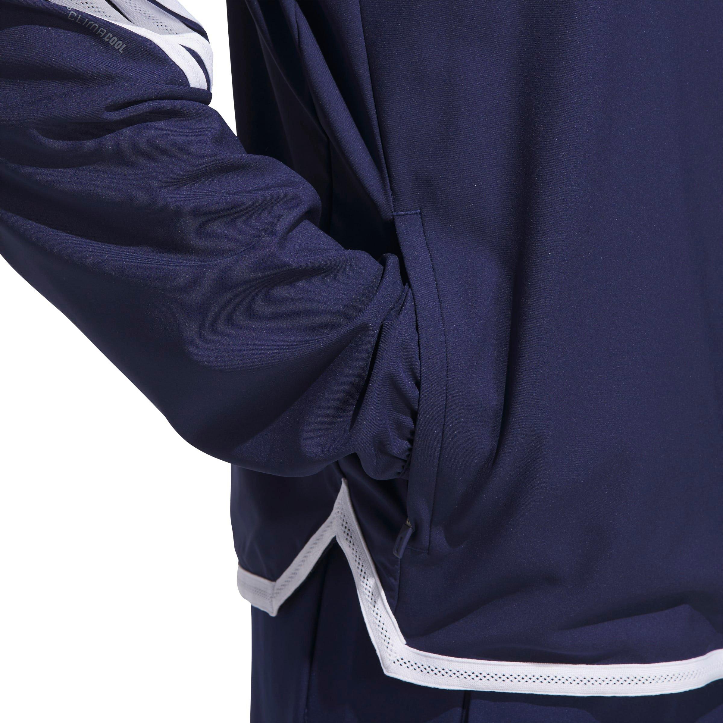 adidas Men's Crazy Lite Basketball Jacket - Navy - NAVY Thumbnail View 4