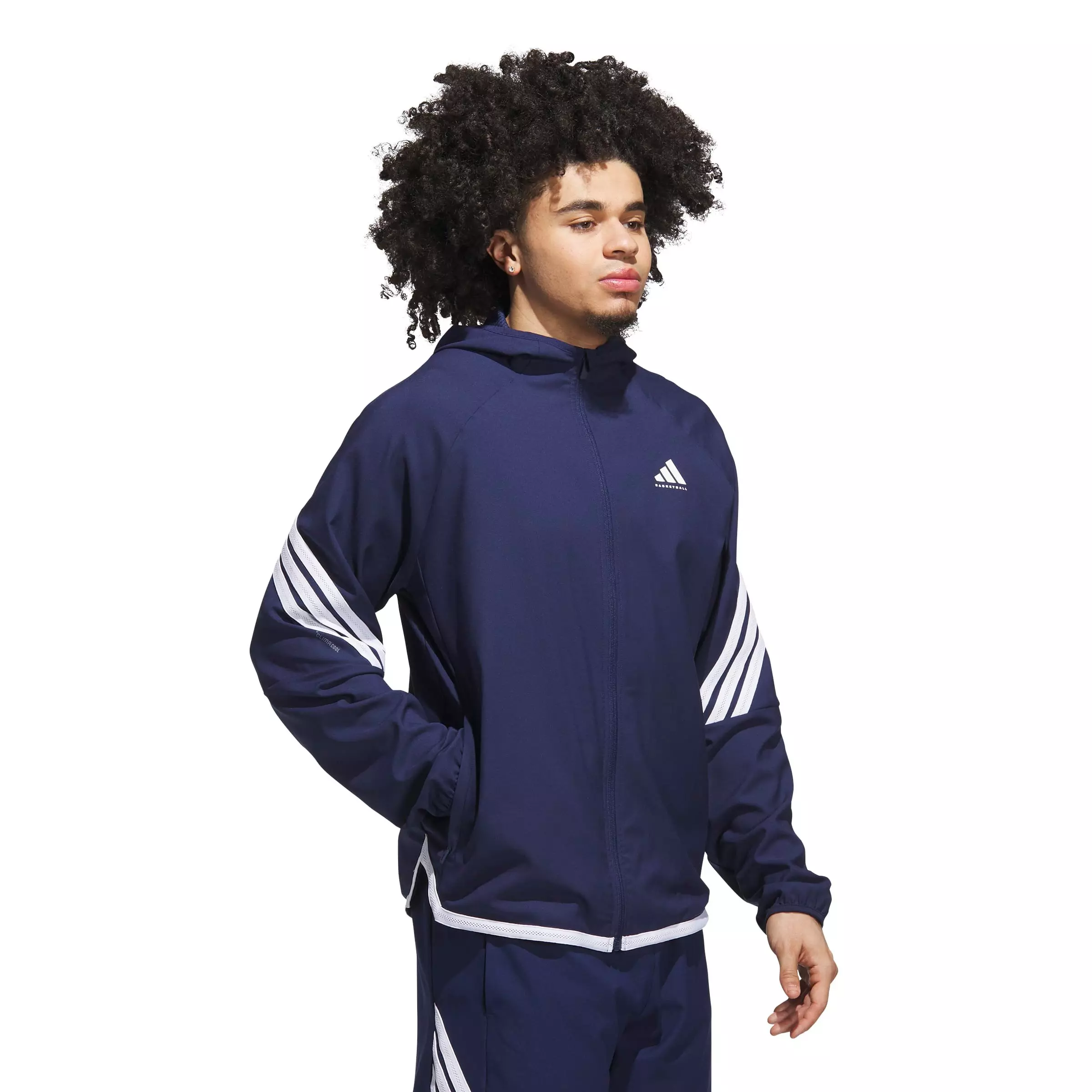 adidas Men's Crazy Lite Basketball Jacket - Navy - NAVY