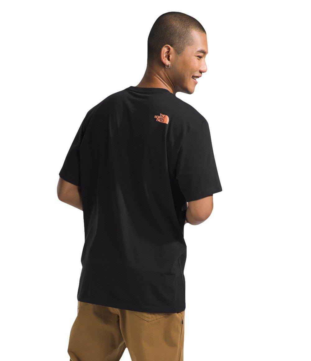 The North Face Men&rsquo;s Short-Sleeve Brand Proud Tee - BLACK/WHITE Thumbnail View 2