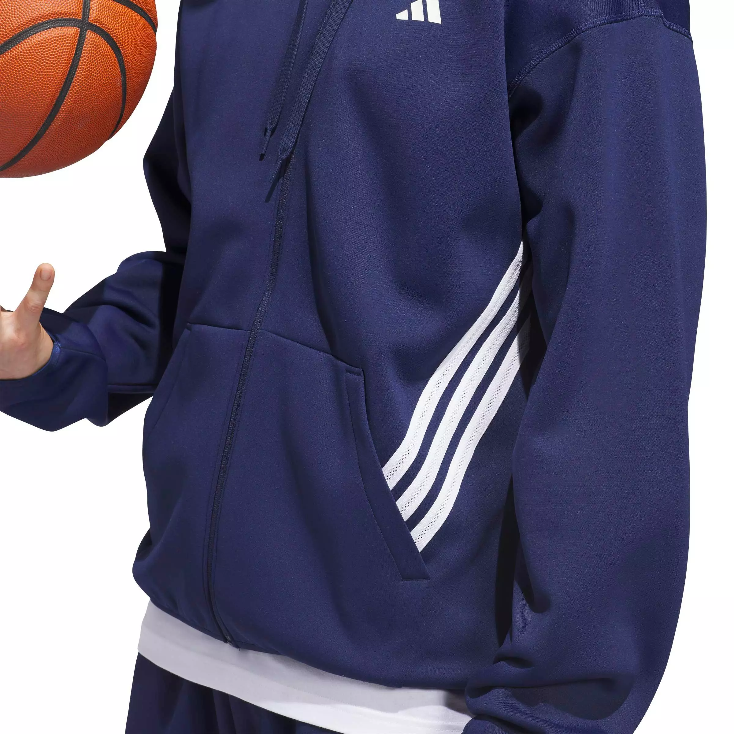 adidas Men's Crazy Warm Full-Zip Jacket - Navy - NAVY