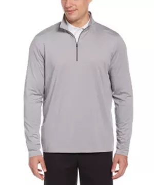 PGA TOUR Mens Long Sleeve 1/4 Zip Layering Pullover