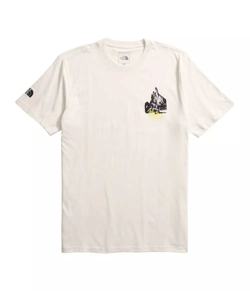The North Face Men's Short Sleeve Mountain Tee - WHITE