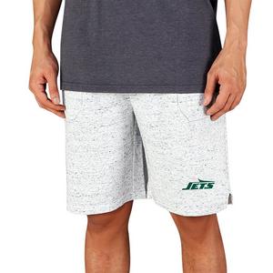 College Concepts Men's New York Jets Throttle Shorts - White/Charcoal