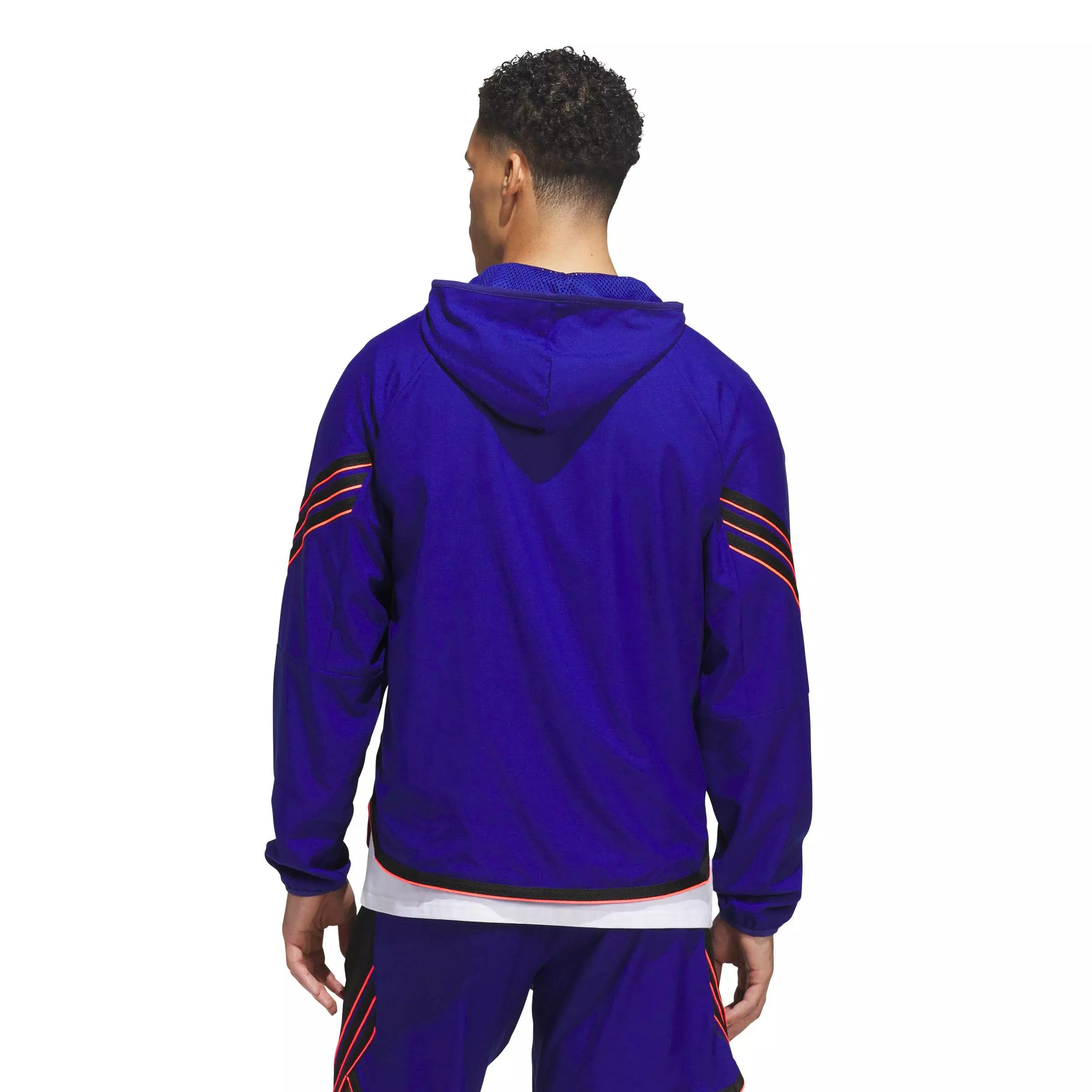 adidas Men's Crazy Lite Basketball Jacket - Blue - BLUE