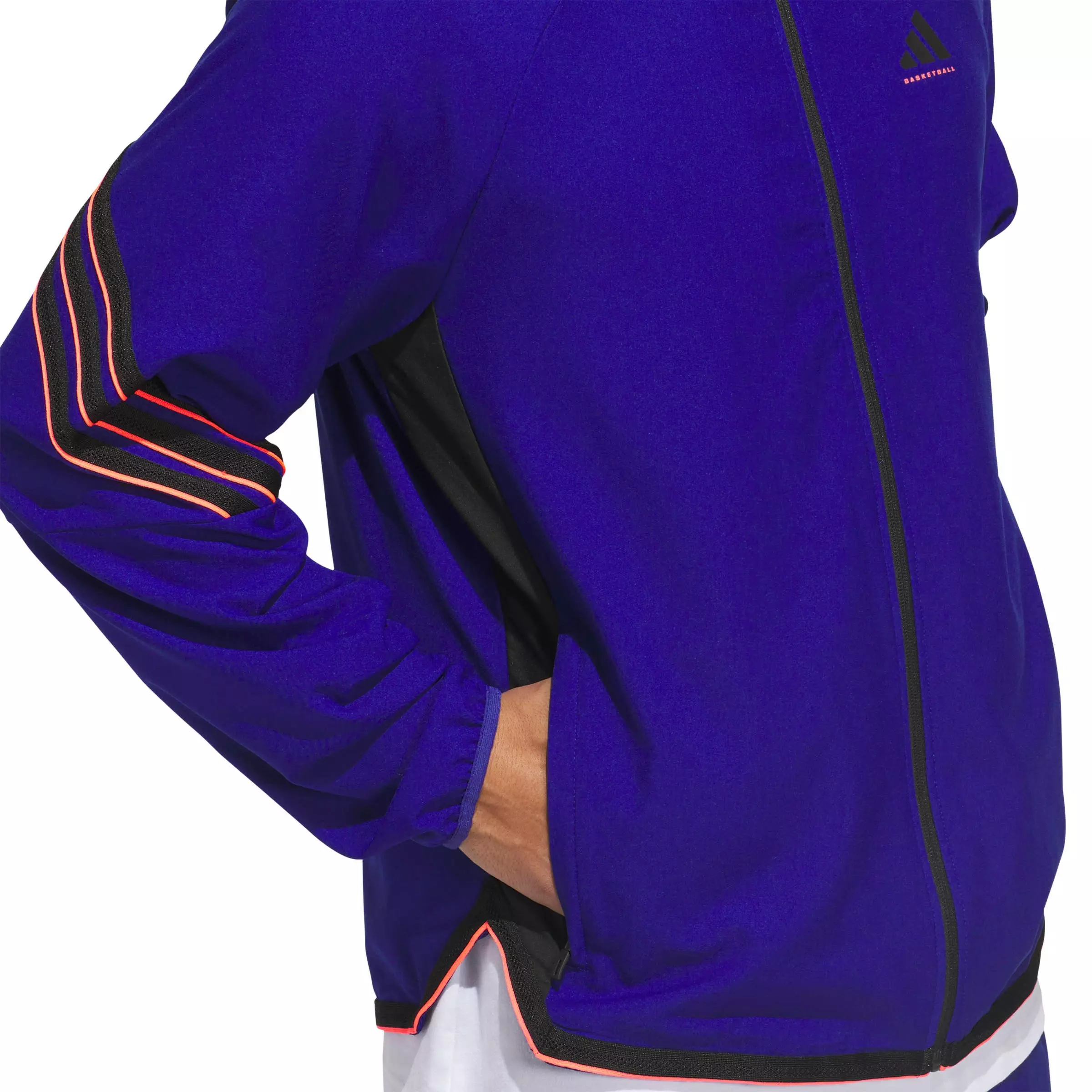 adidas Men's Crazy Lite Basketball Jacket - Blue - BLUE
