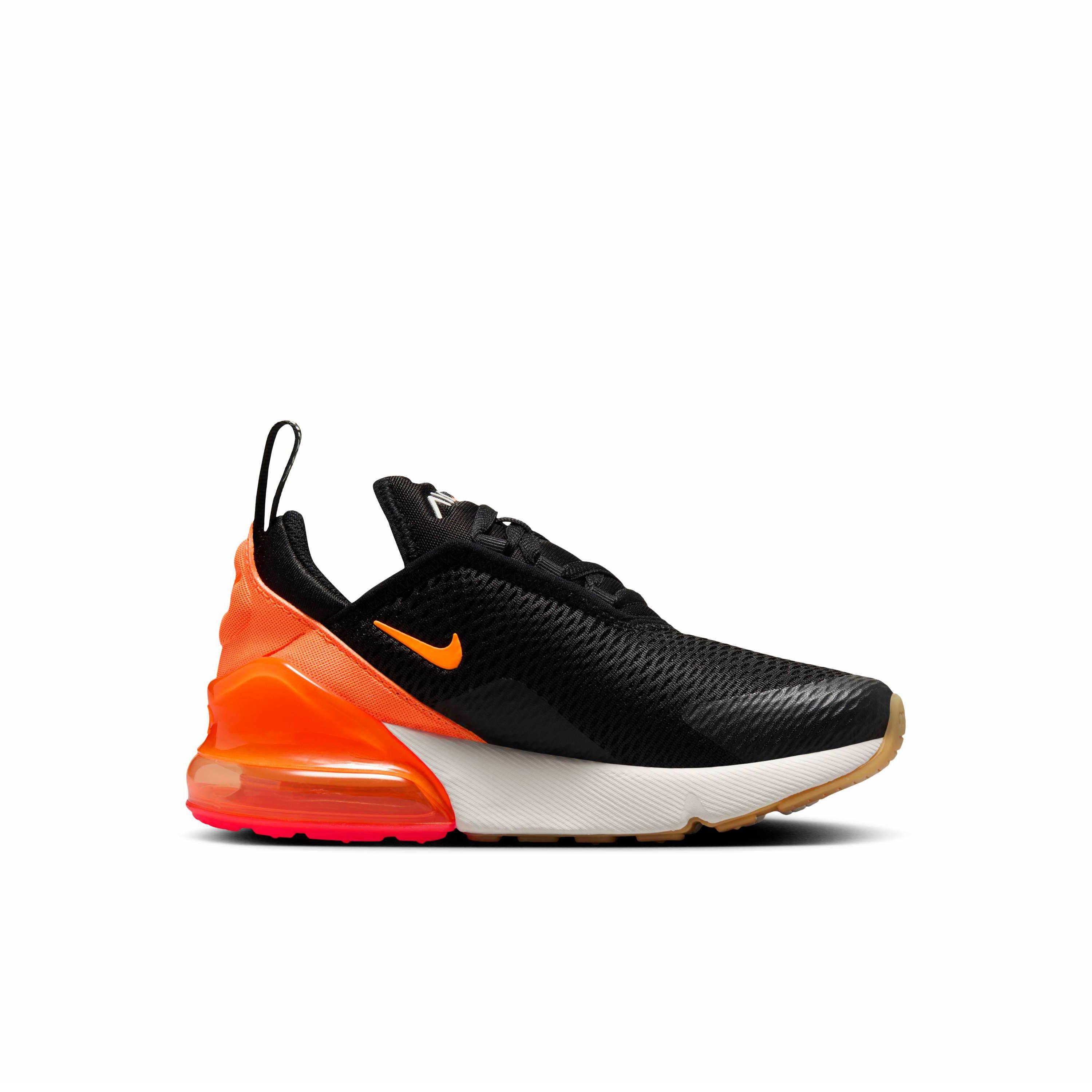Nike Air Max 270 "Black/Bright Crimson/Phantom/Total Orange" Preschool Boys' Shoe - BLACK/CRIMSON/PHANTOM/ORANGE Thumbnail View 1