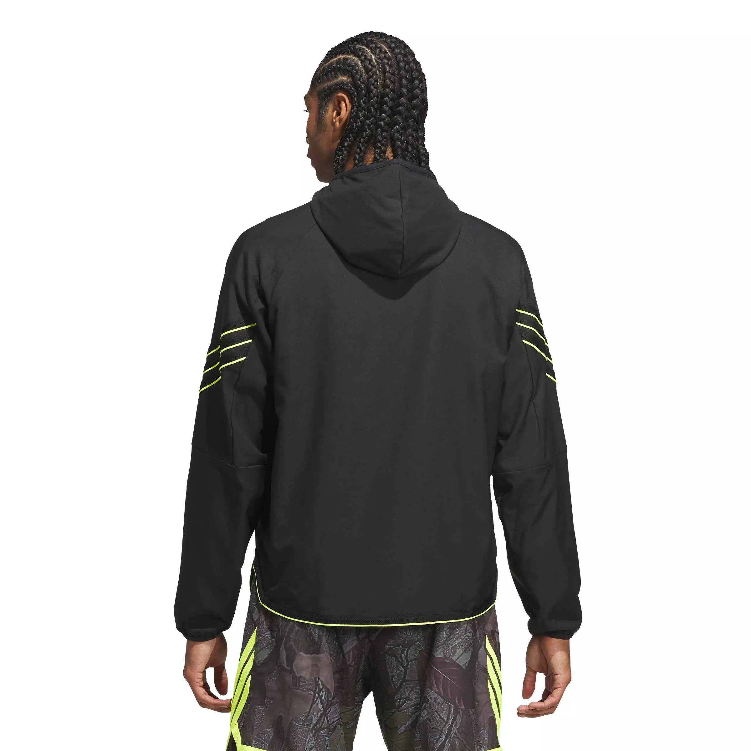 adidas Men's Crazy Lite Basketball Jacket - Black - BLACK
