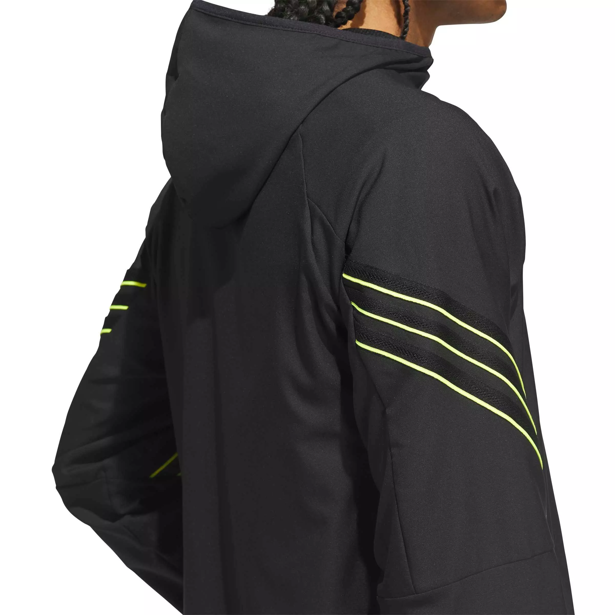 adidas Men's Crazy Lite Basketball Jacket - Black - BLACK
