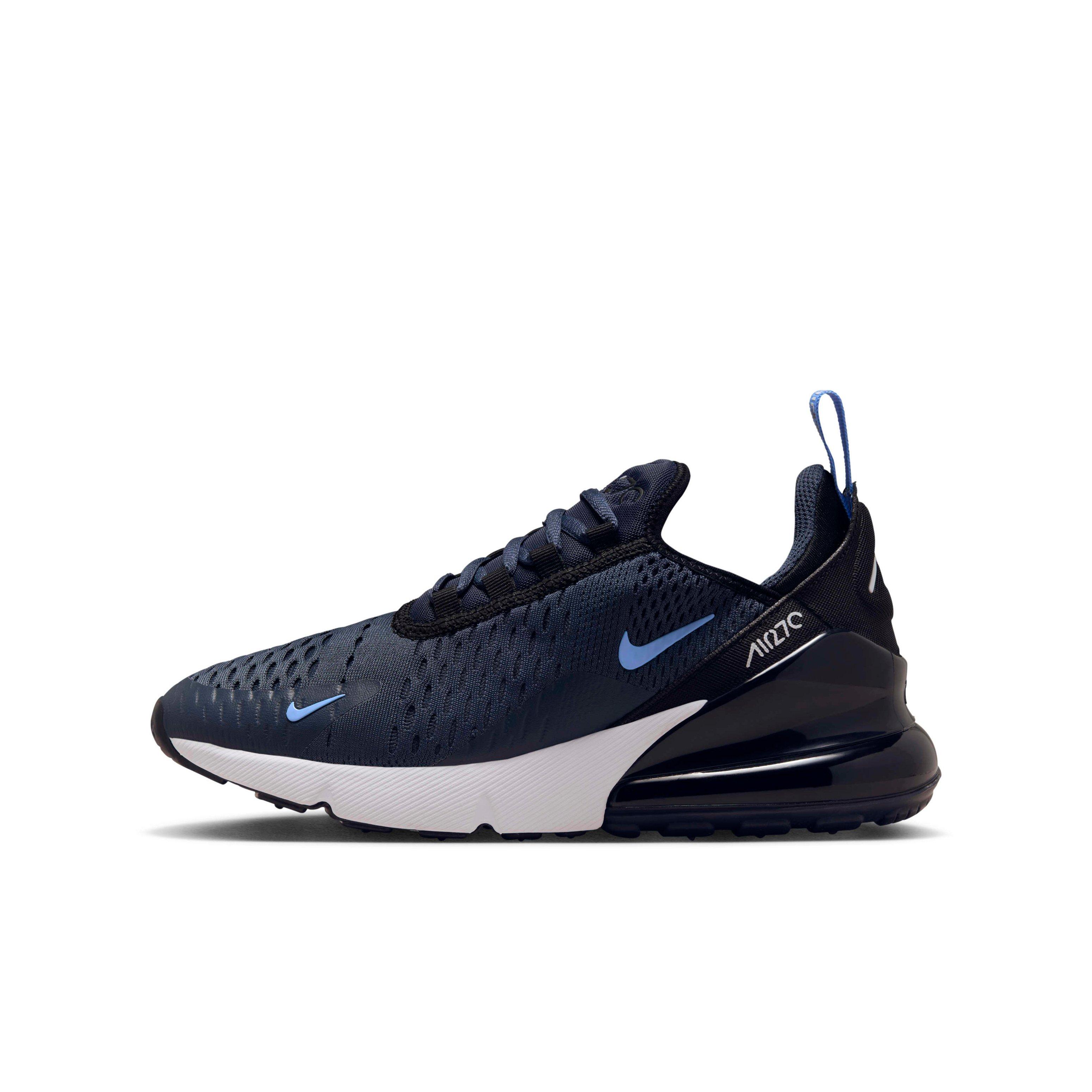 Nike Air Max 270 "Thunder Blue/Black/White/Royal Pulse" Grade School Boys' Shoe - BLUE/BLACK/WHITE/ROYAL Thumbnail View 2