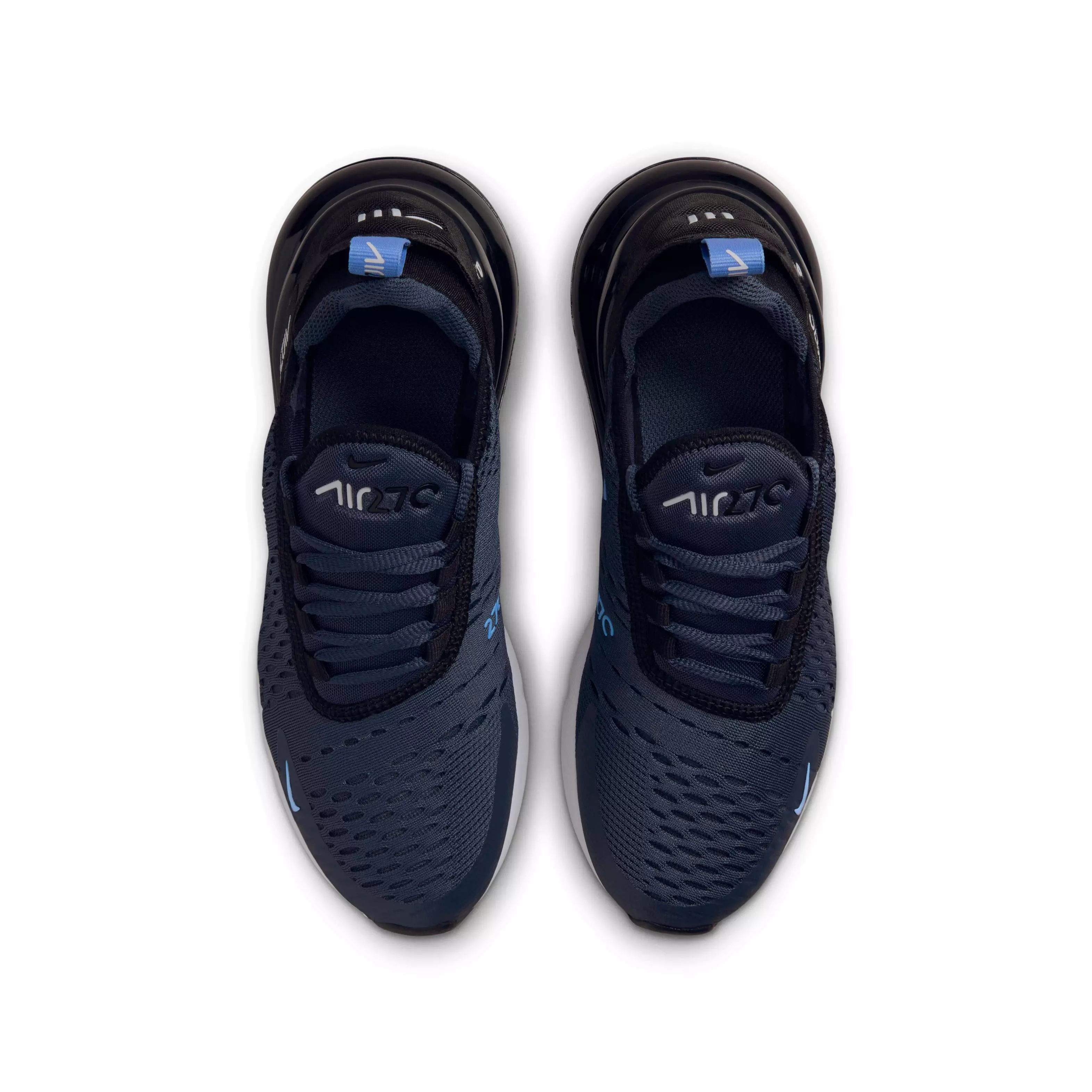 Nike Air Max 270 "Thunder Blue/Black/White/Royal Pulse" Grade School Boys' Shoe - BLUE/BLACK/WHITE/ROYAL