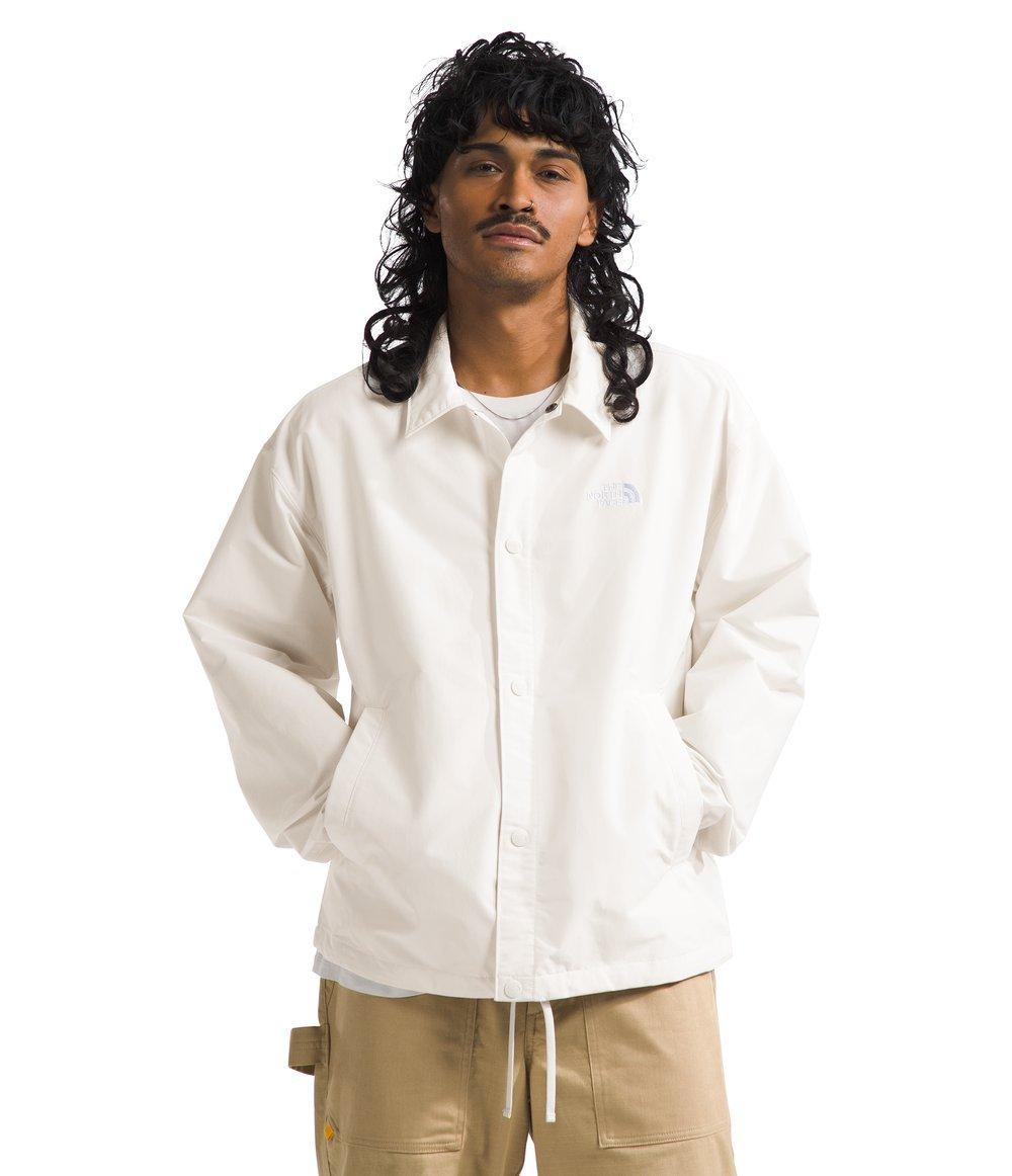 The North Face Men's Easy Wind Coaches Jacket - WHITE Thumbnail View 1