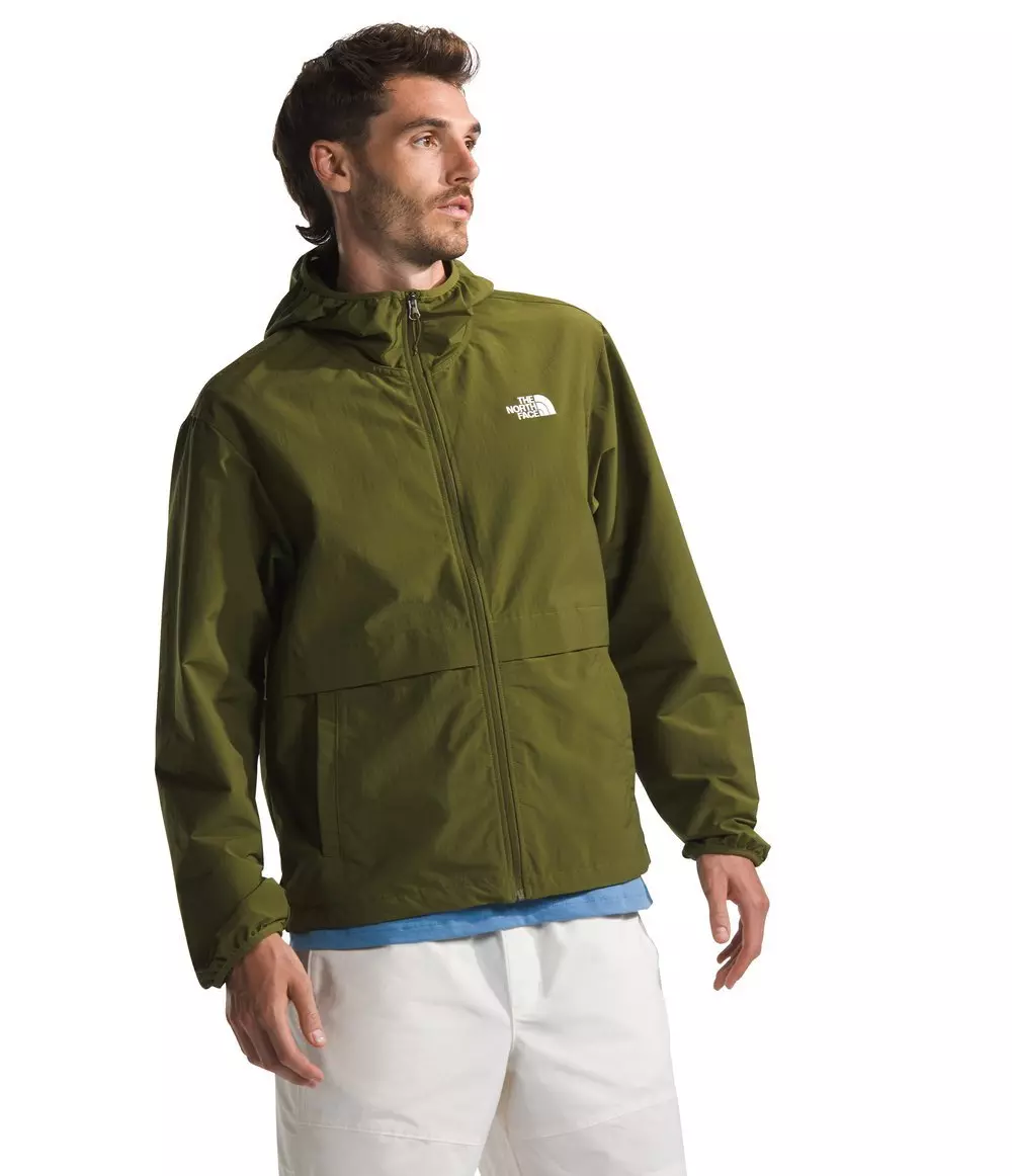 The North Face Men's Easy Wind Full-Zip Jacket - OLIVE