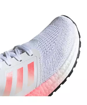 Adidas Ultraboost White Signal Pink Grade School Kids Running Shoe Hibbett City Gear