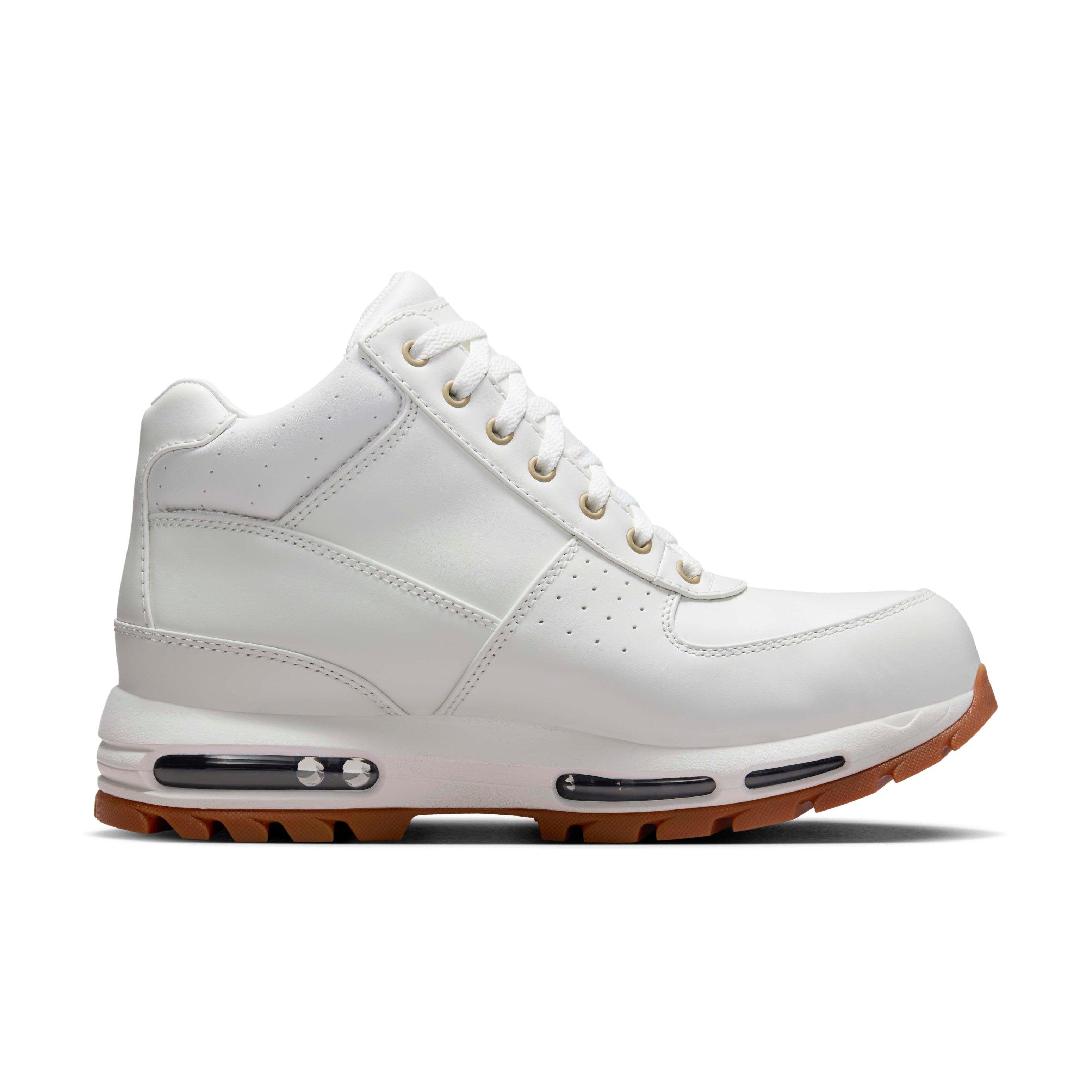 Nike Air Max Goadome "Summit White/Khaki/Gum Medium Brown/Summit White" Men's Boot - WHITE/KHAKI/MD BROWN/WHITE Thumbnail View 1