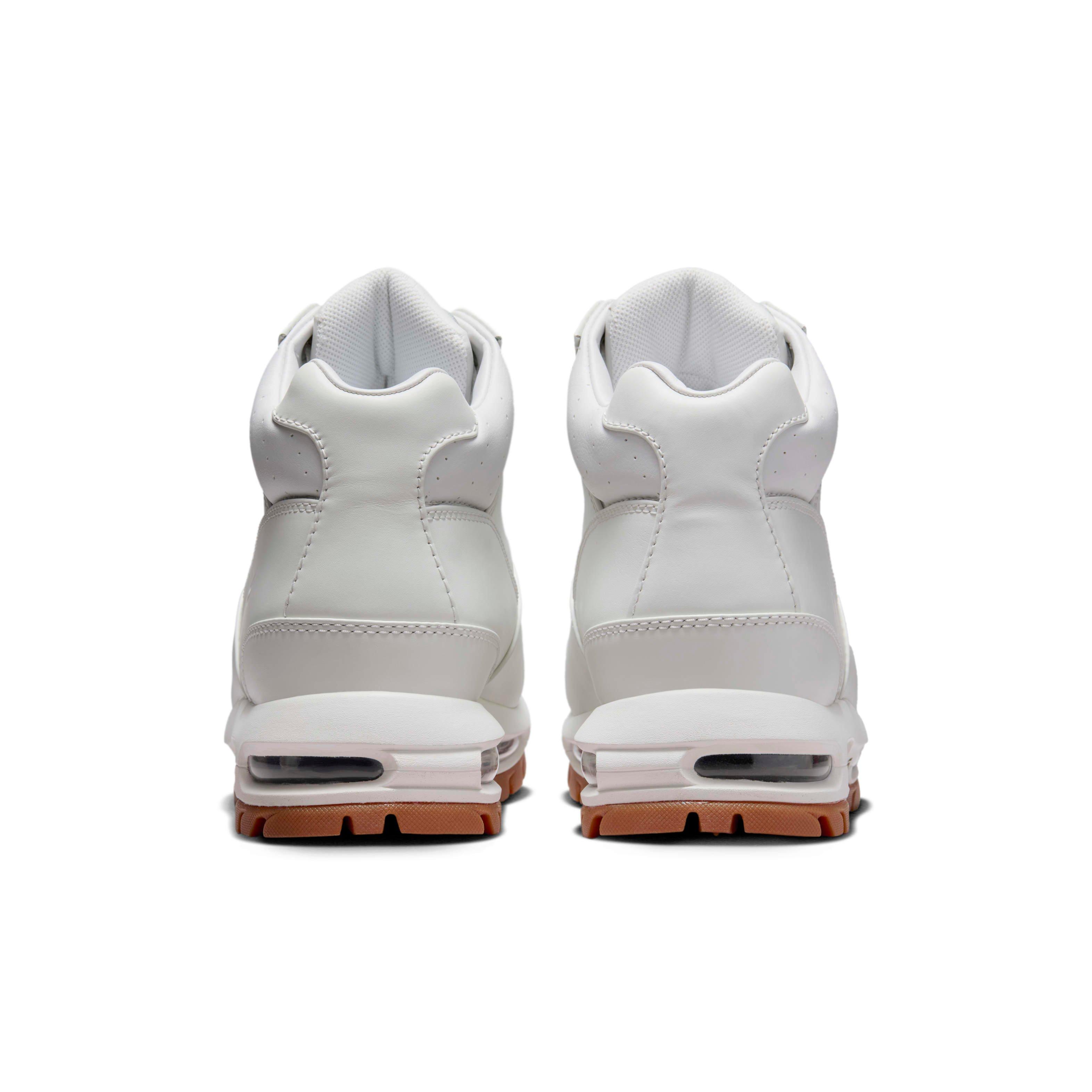 Nike Air Max Goadome Summit White Khaki Gum Medium Brown Summit White Men s Boot Hibbett