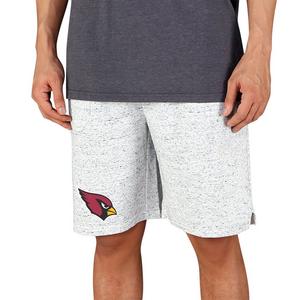 College Concepts Men's Arizona Cardinals Throttle Shorts - White/Charcoal