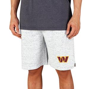 College Concepts Men's Washington Commanders Throttle Shorts - White/Charcoal