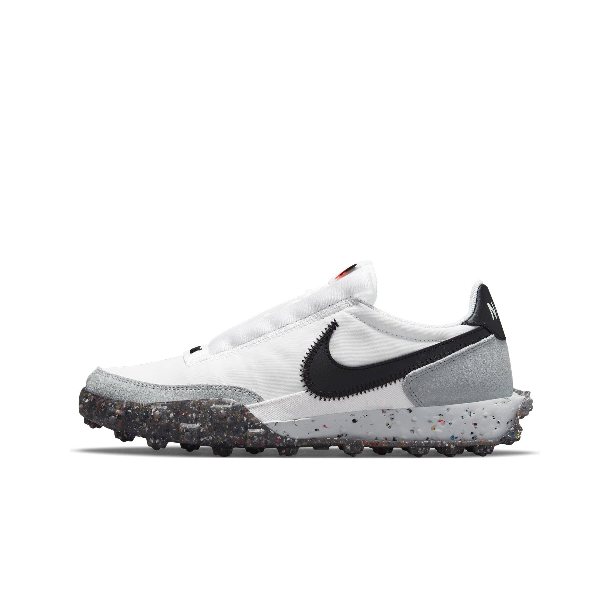 Nike Waffle Racer Crater "White/Black/Grey" Women's Shoe - WHITE Thumbnail View 2